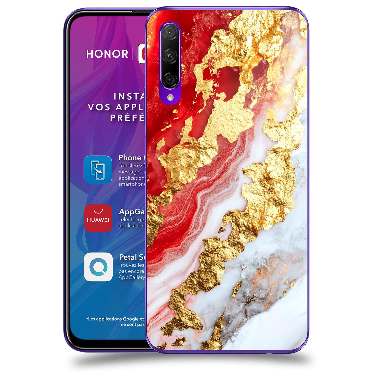 ACOVER Kryt na mobil Honor 9X Pro - Golden Blood II