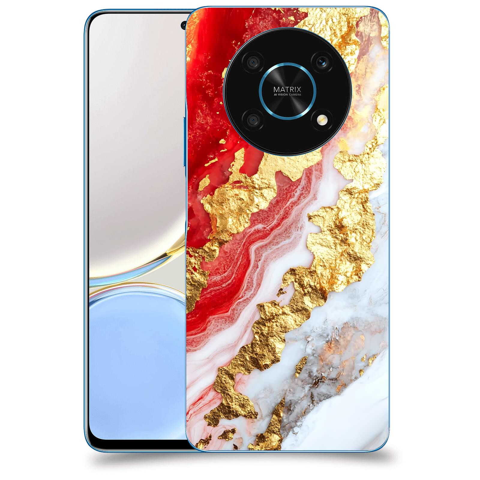 ACOVER Kryt na mobil Honor Magic 4 Lite 5G - Golden Blood II