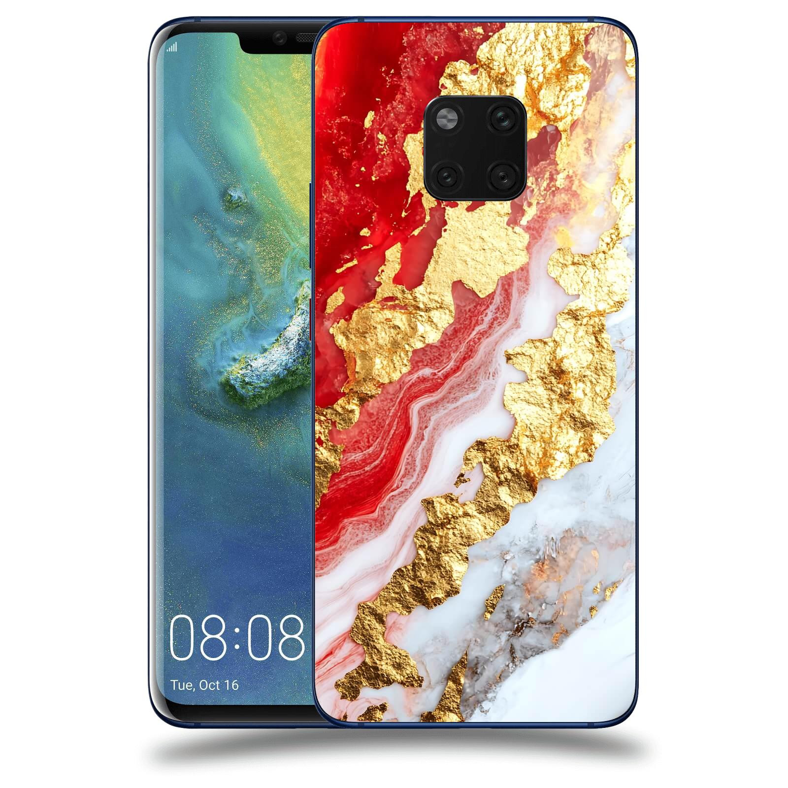 ACOVER Kryt na mobil Huawei Mate 20 Pro - Golden Blood II