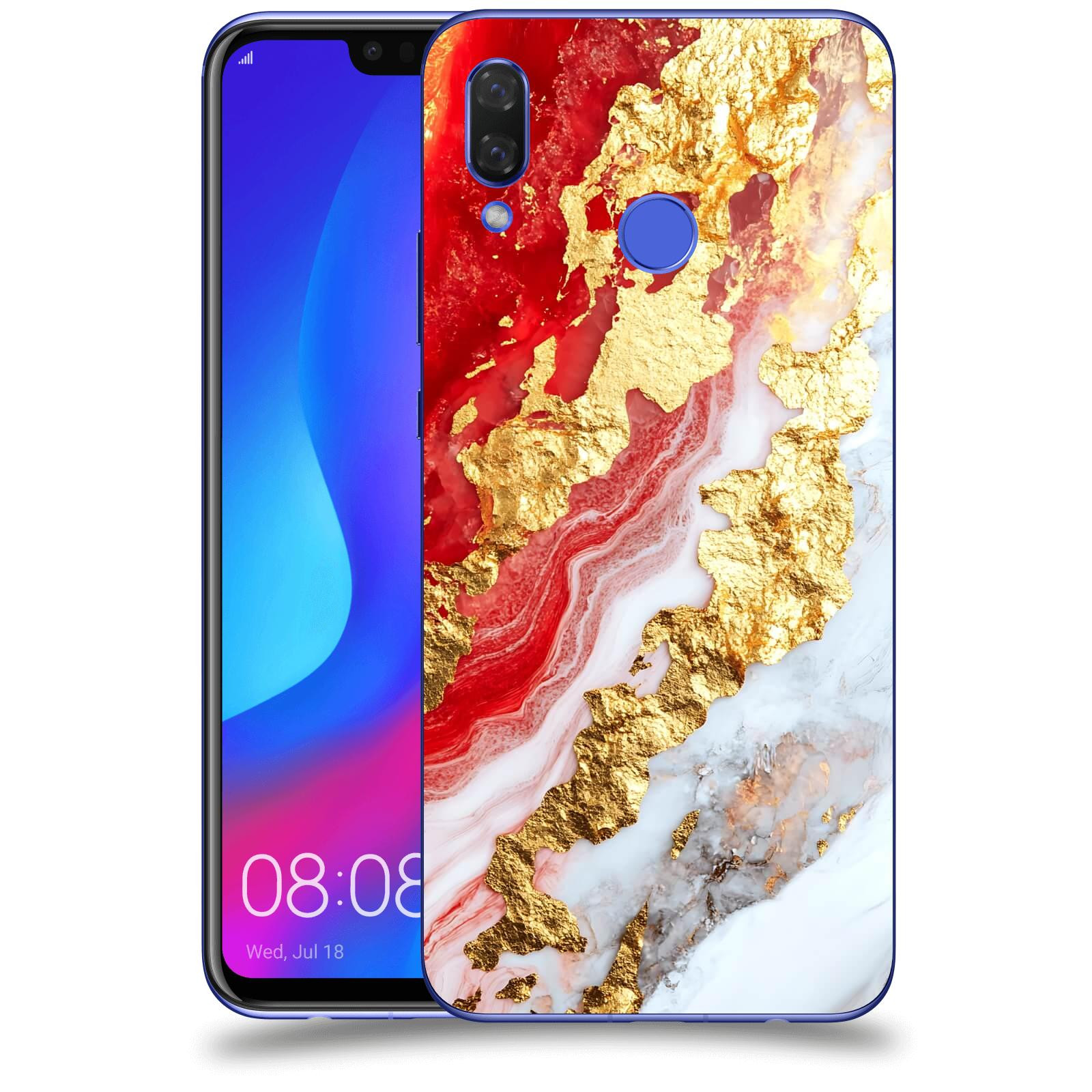 ACOVER Kryt na mobil Huawei Nova 3i - Golden Blood II