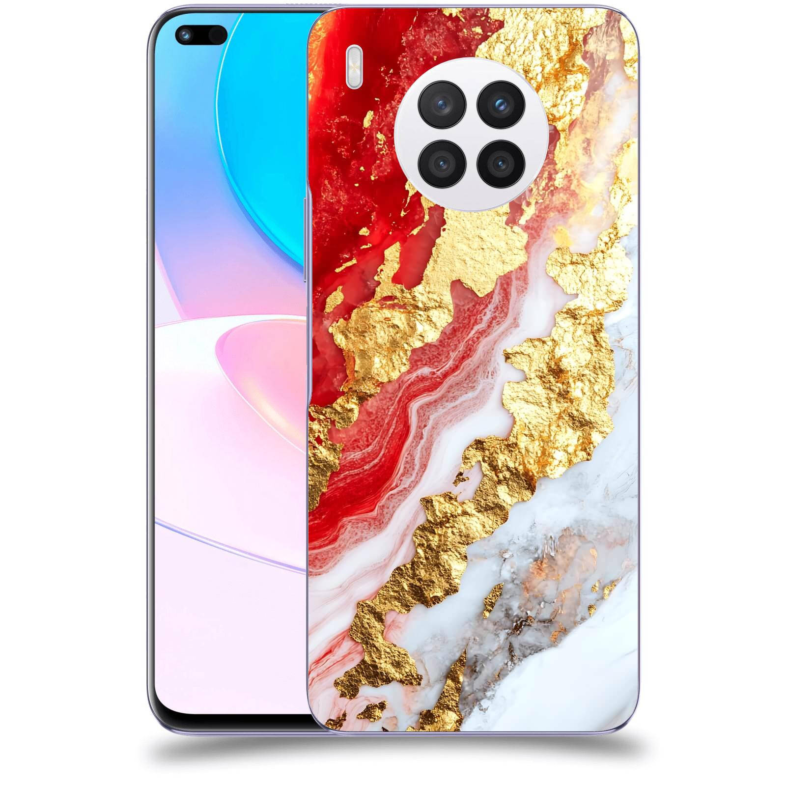 ACOVER Kryt na mobil Huawei Nova 8i - Golden Blood II