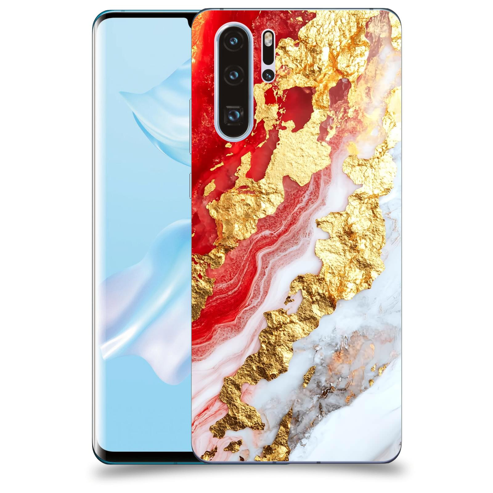ACOVER Kryt na mobil Huawei P30 - Golden Blood II