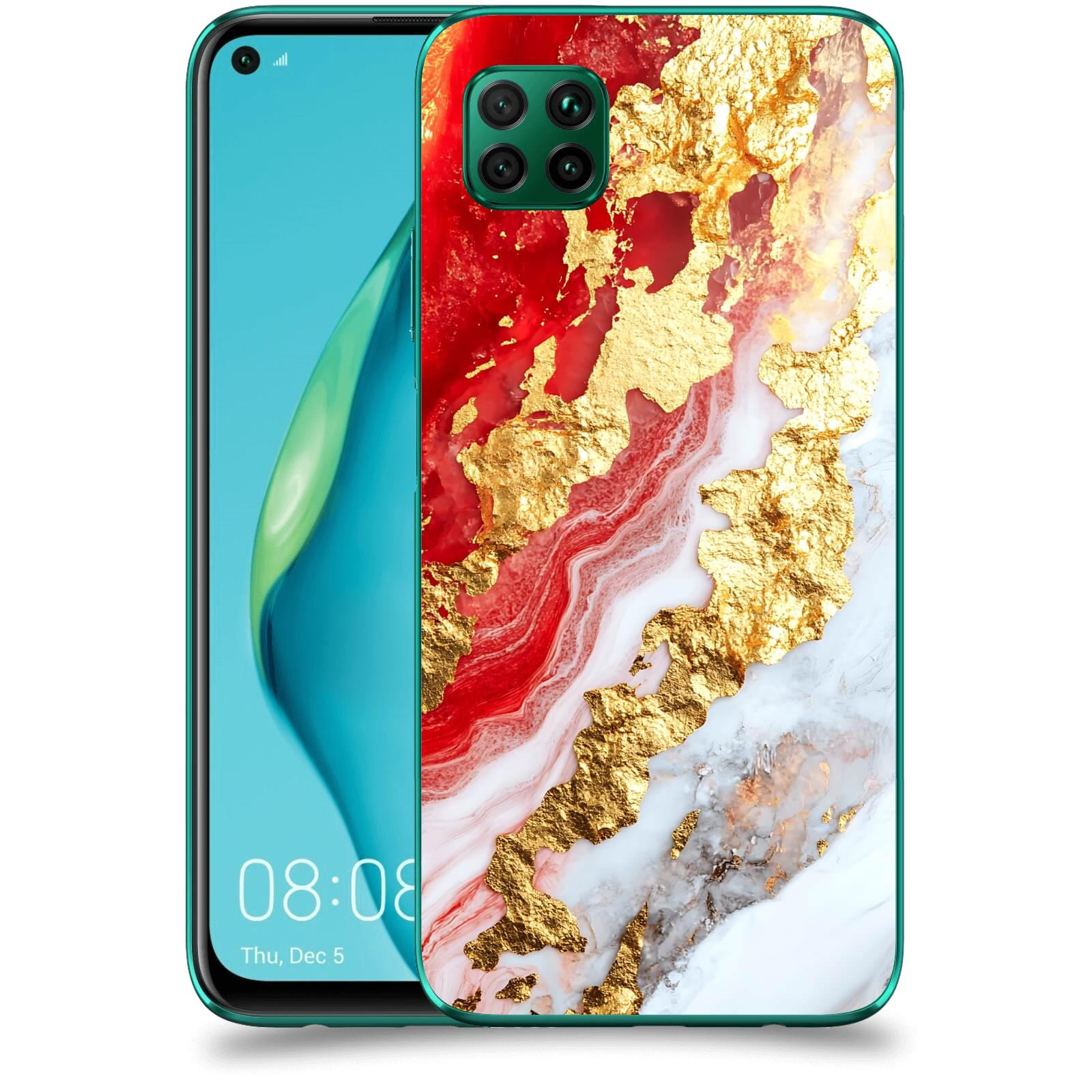 ACOVER Kryt na mobil Huawei P40 Lite - Golden Blood II