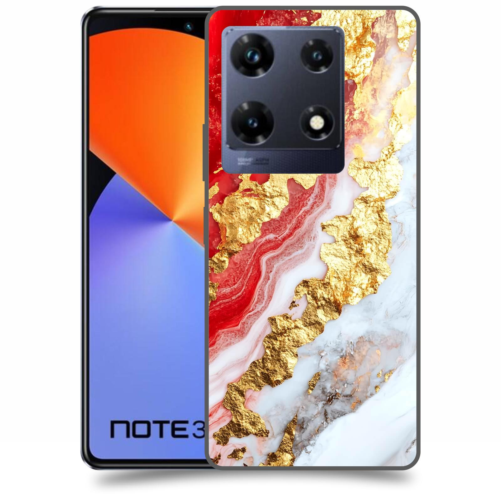 ACOVER Kryt na mobil Infinix Note 30 PRO - Golden Blood II