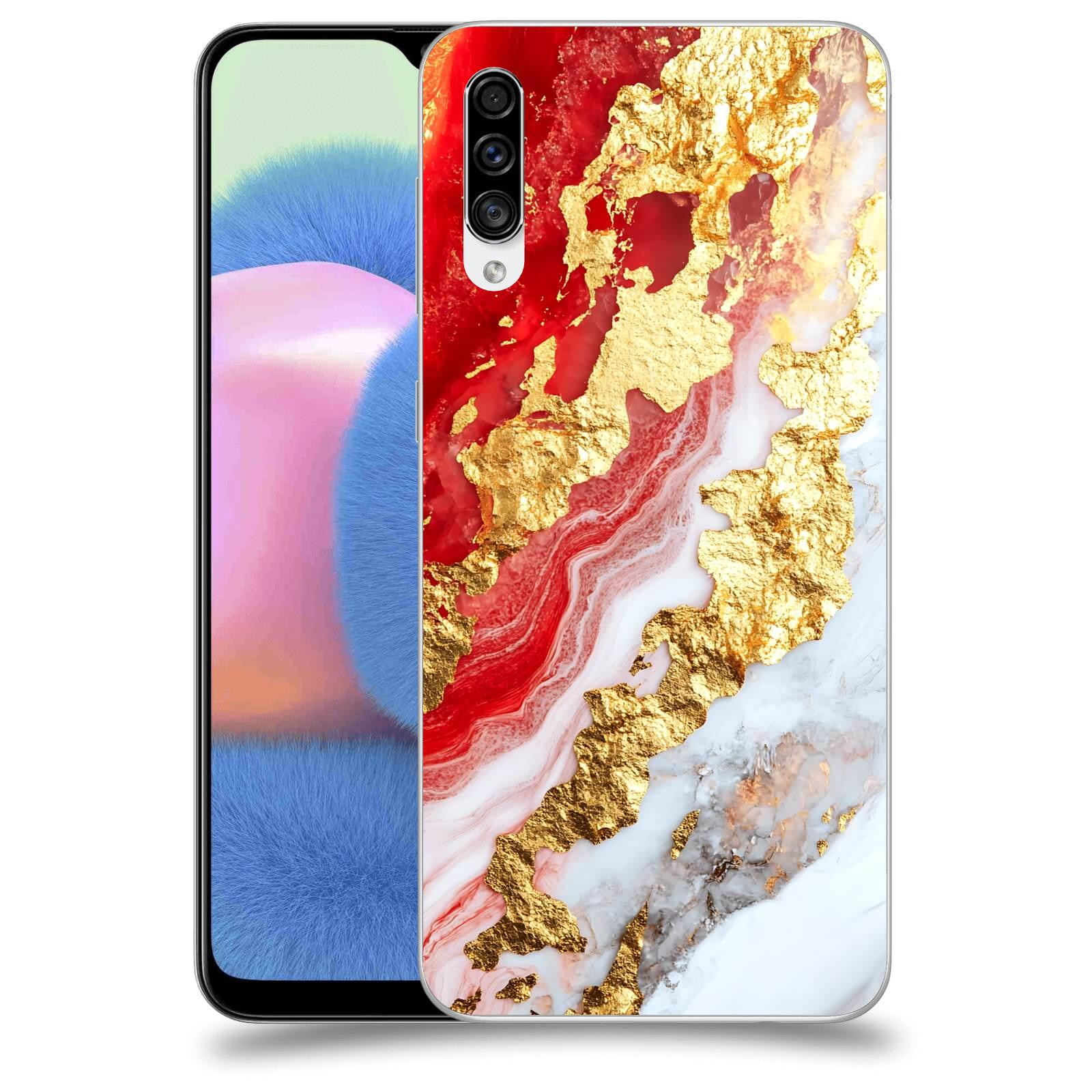 ACOVER Kryt na mobil Samsung Galaxy A30s A307F - Golden Blood II