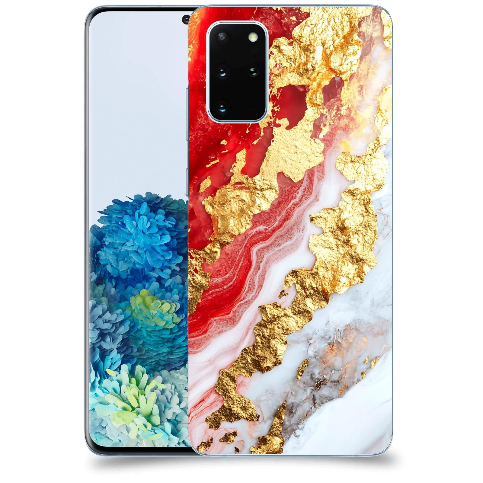 ACOVER Kryt na mobil Samsung Galaxy S20+ G985F - Golden Blood II