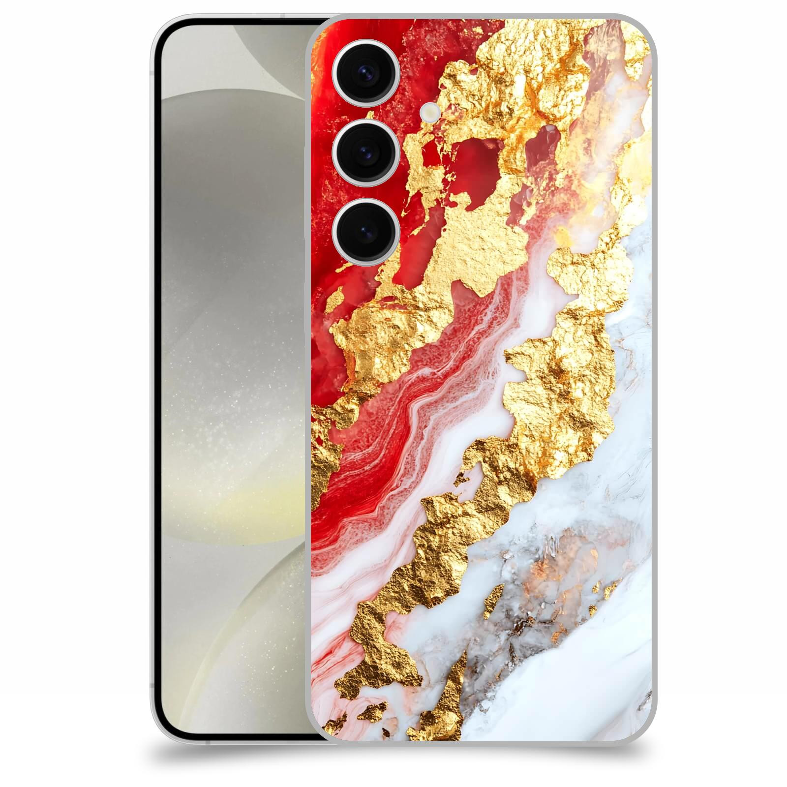 ACOVER Kryt na mobil Samsung Galaxy S24+ - Golden Blood II