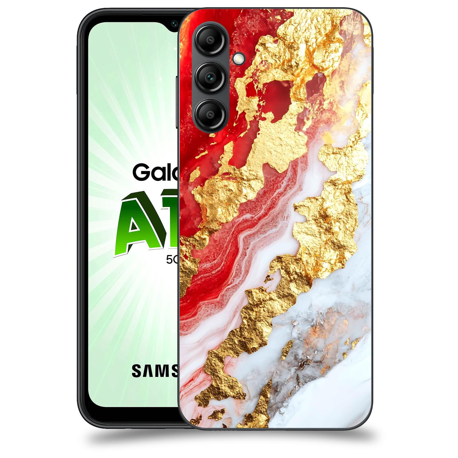 ACOVER Kryt na mobil Samsung Galaxy A14 5G - Golden Blood II