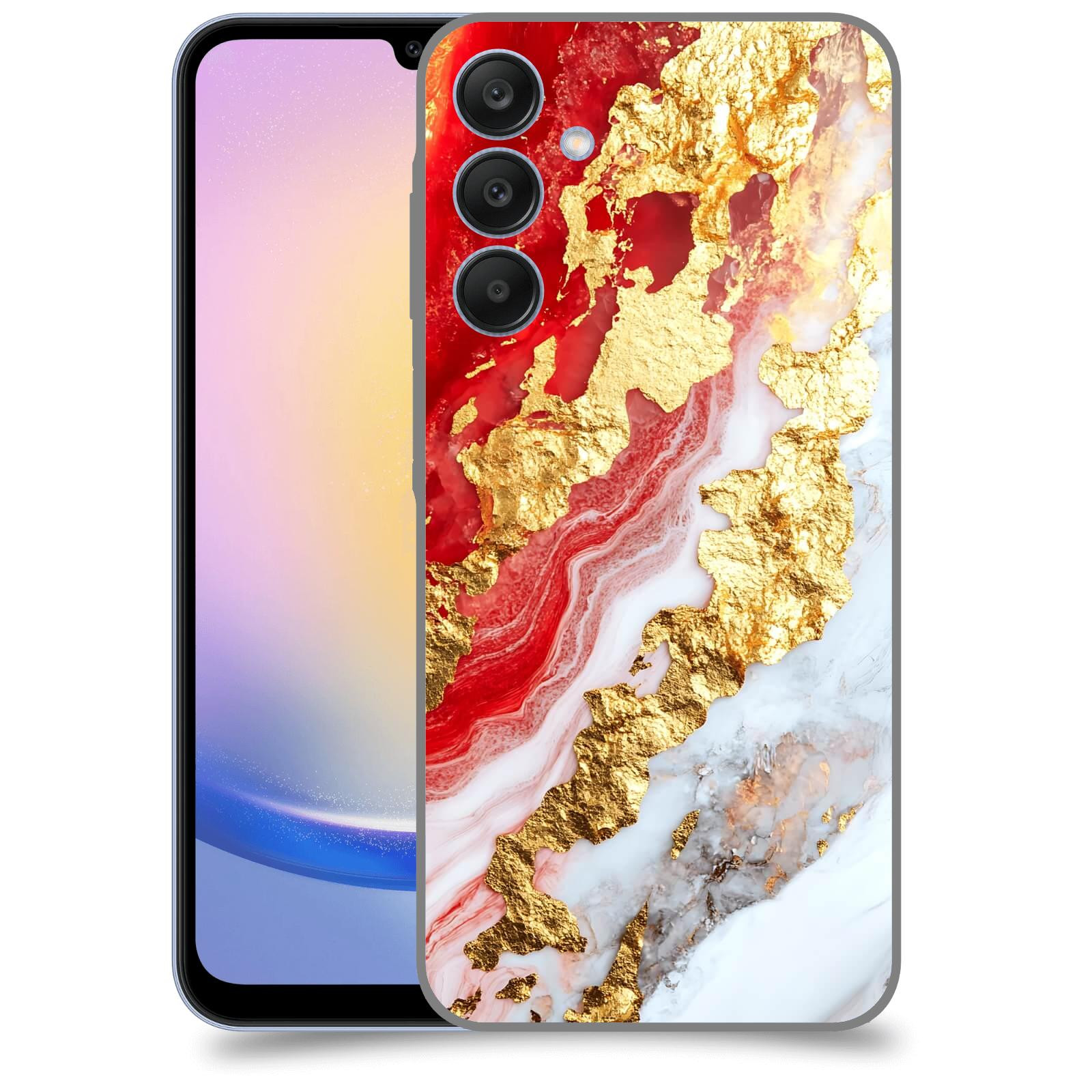 ACOVER Kryt na mobil Samsung Galaxy A25 5G - Golden Blood II