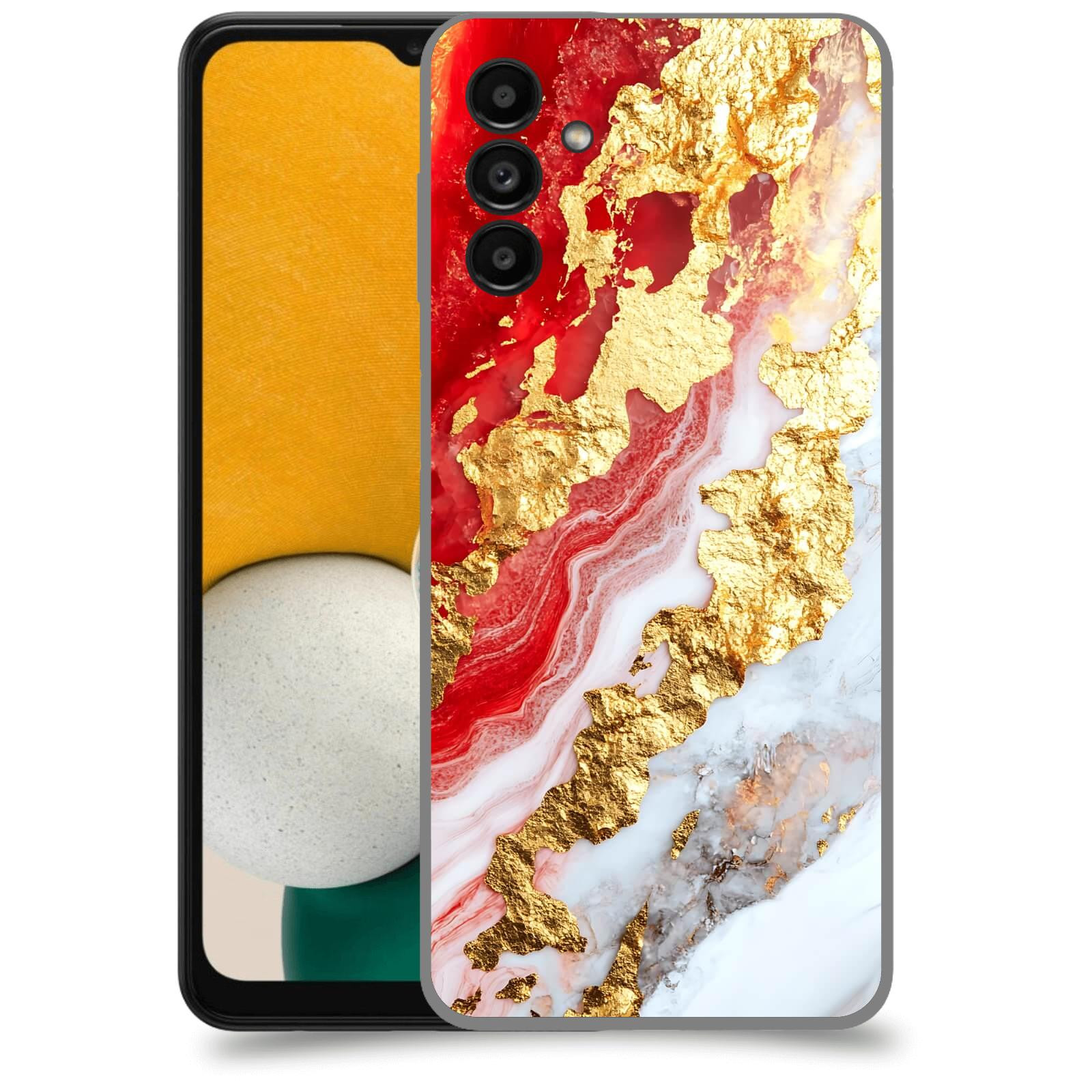 ACOVER Kryt na mobil Samsung Galaxy A13 5G A136B - Golden Blood II