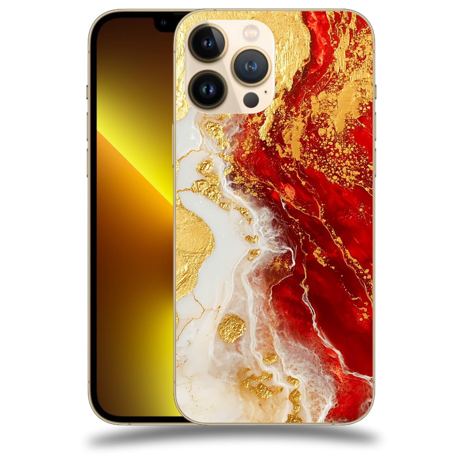 ACOVER Kryt na mobil Apple iPhone 13 Pro - Golden Blood III