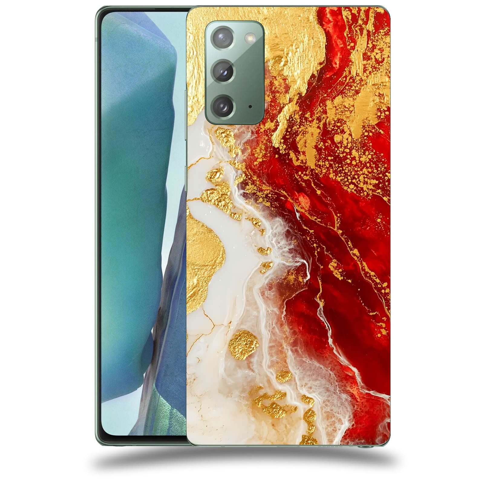 ACOVER Kryt na mobil Samsung Galaxy Note 20 - Golden Blood III