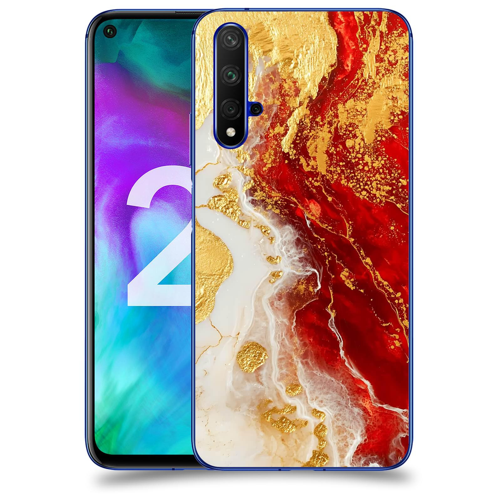 ACOVER Kryt na mobil Honor 20 - Golden Blood III