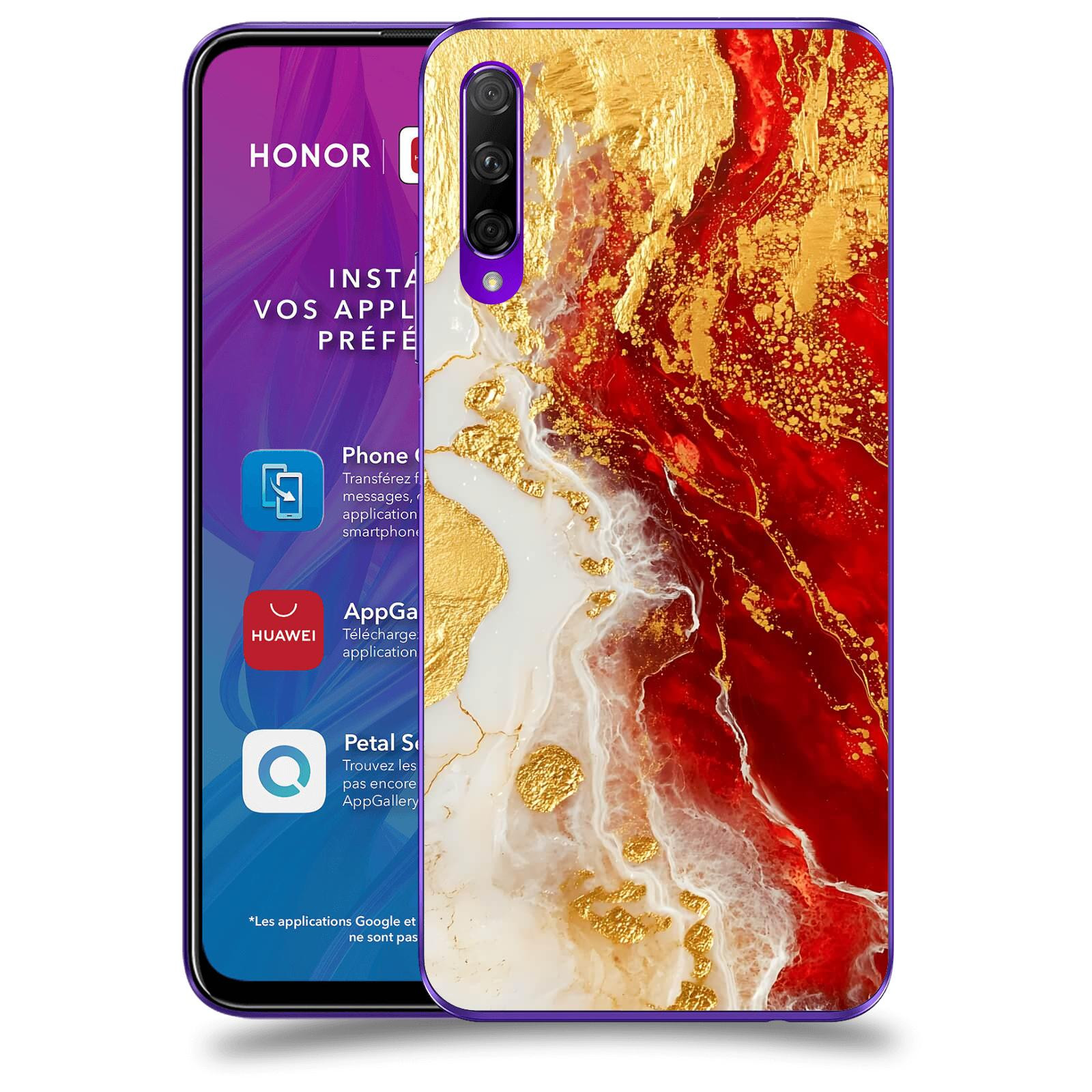 ACOVER Kryt na mobil Honor 9X Pro - Golden Blood III