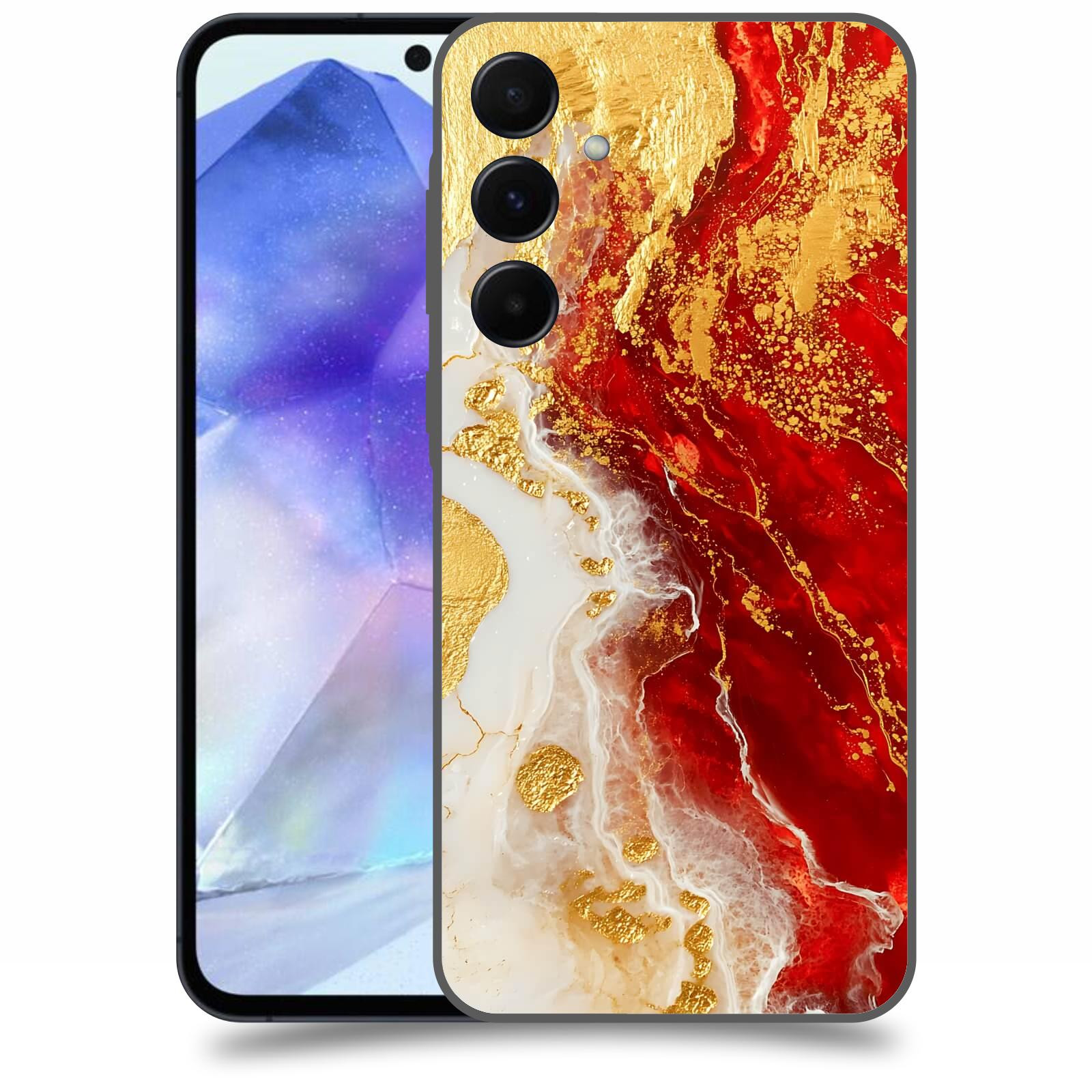 ACOVER Kryt na mobil Samsung Galaxy A55 5G - Golden Blood III