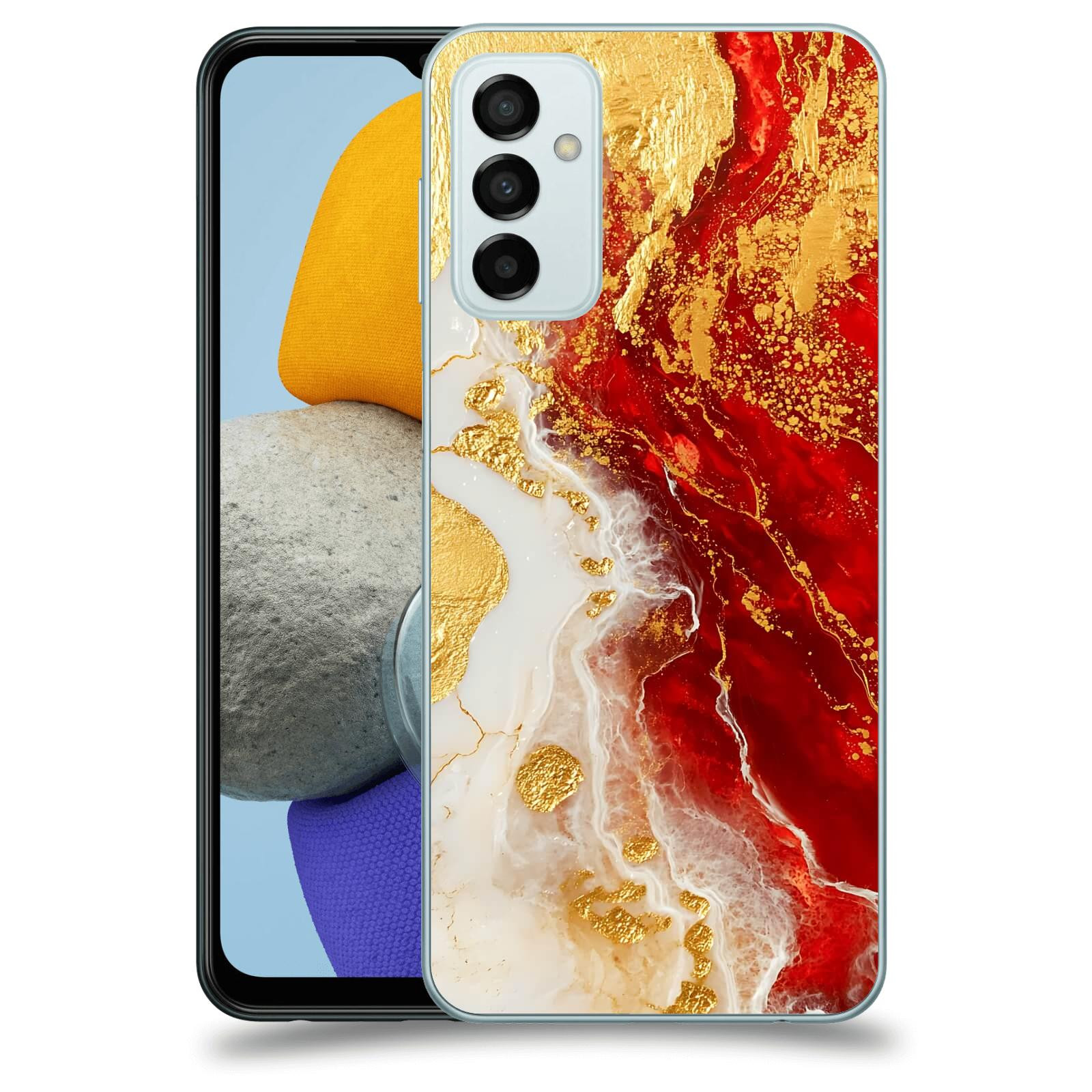 ACOVER Kryt na mobil Samsung Galaxy M23 5G - Golden Blood III