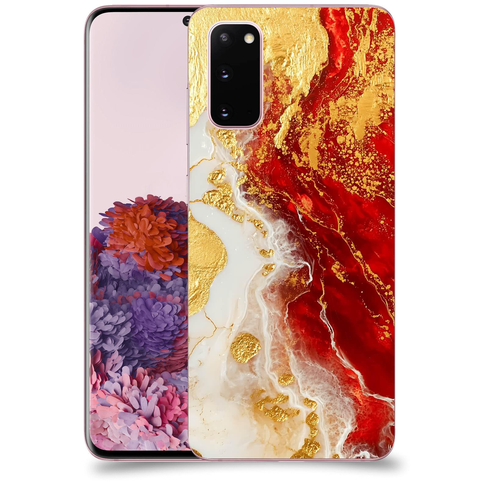 ACOVER Kryt na mobil Samsung Galaxy S20 G980F - Golden Blood III