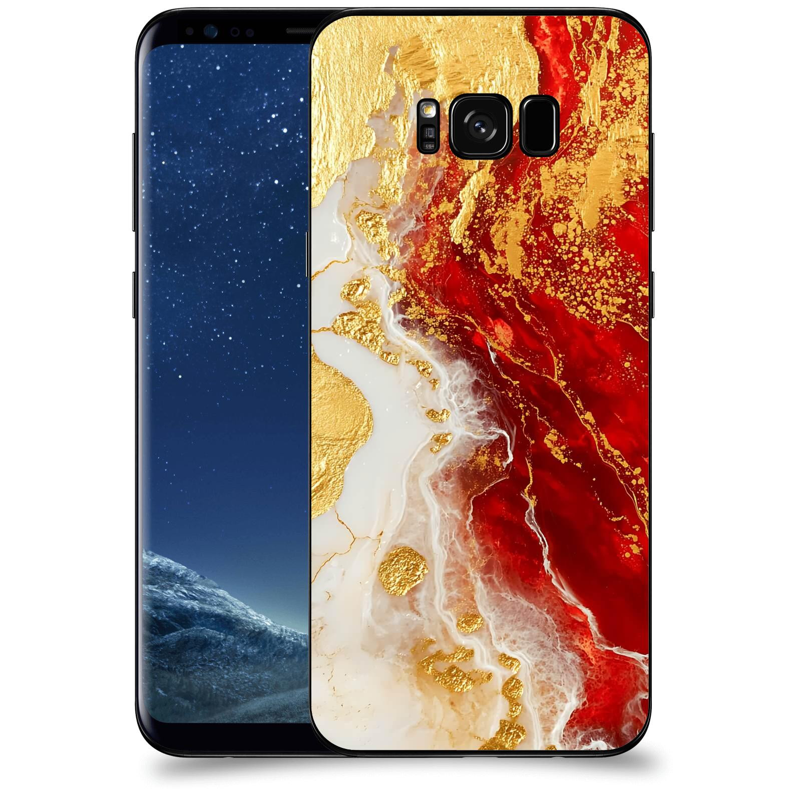 ACOVER Kryt na mobil Samsung Galaxy S8+ G955F - Golden Blood III