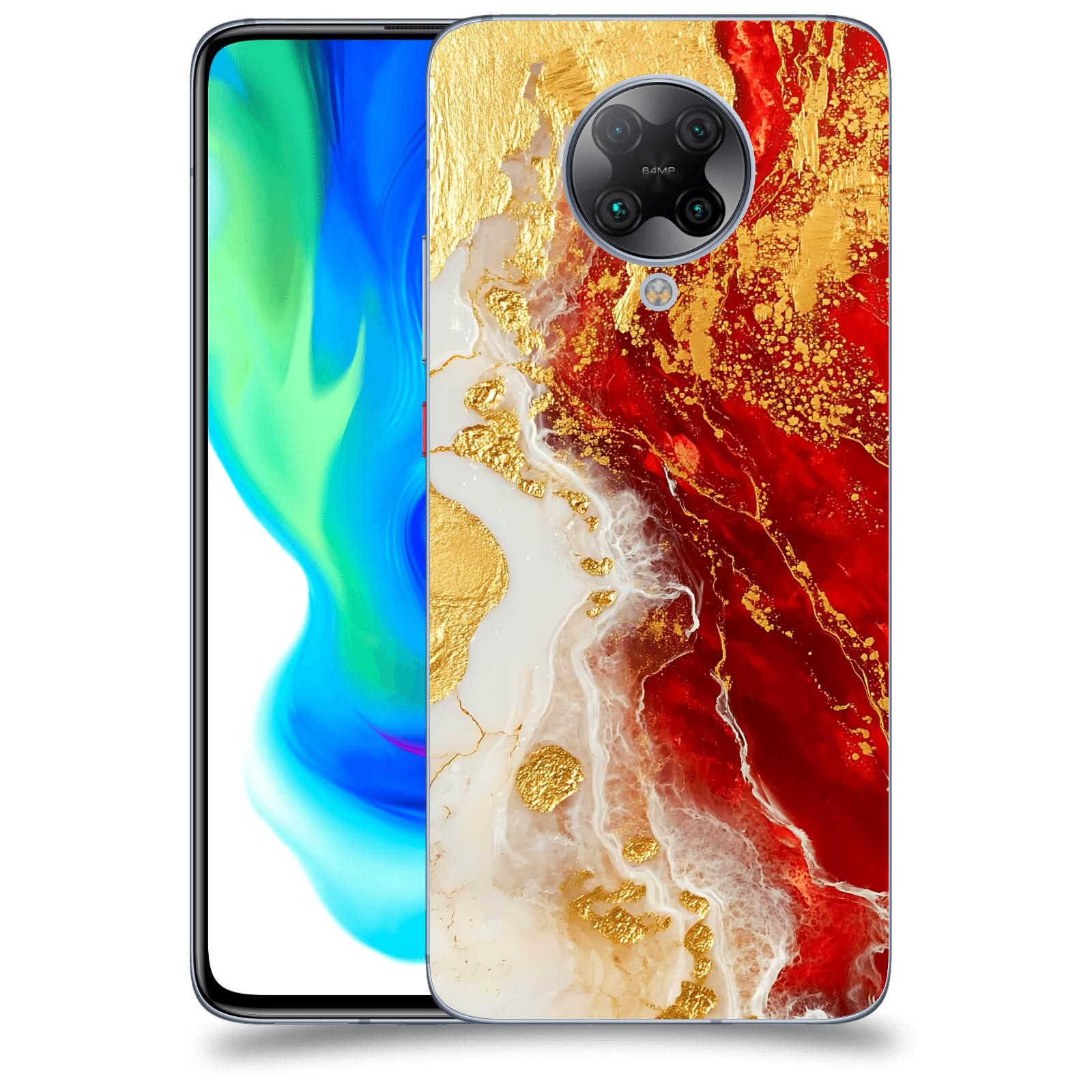 ACOVER Kryt na mobil Xiaomi Poco F2 Pro - Golden Blood III