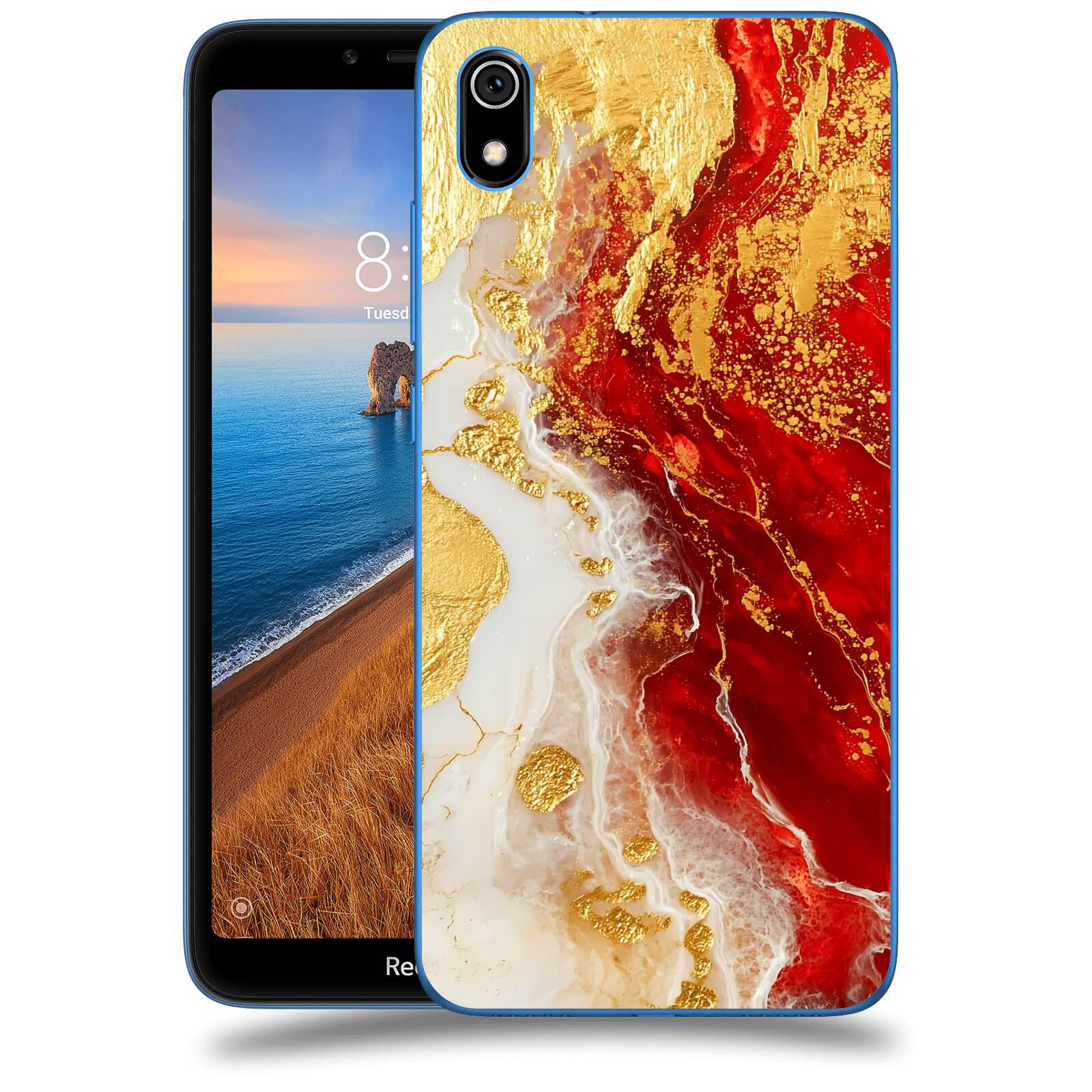 ACOVER Kryt na mobil Xiaomi Redmi 7A - Golden Blood III
