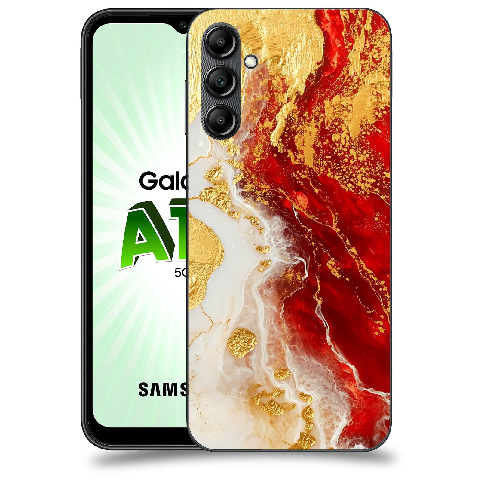 ACOVER Kryt na mobil Samsung Galaxy A14 5G - Golden Blood III