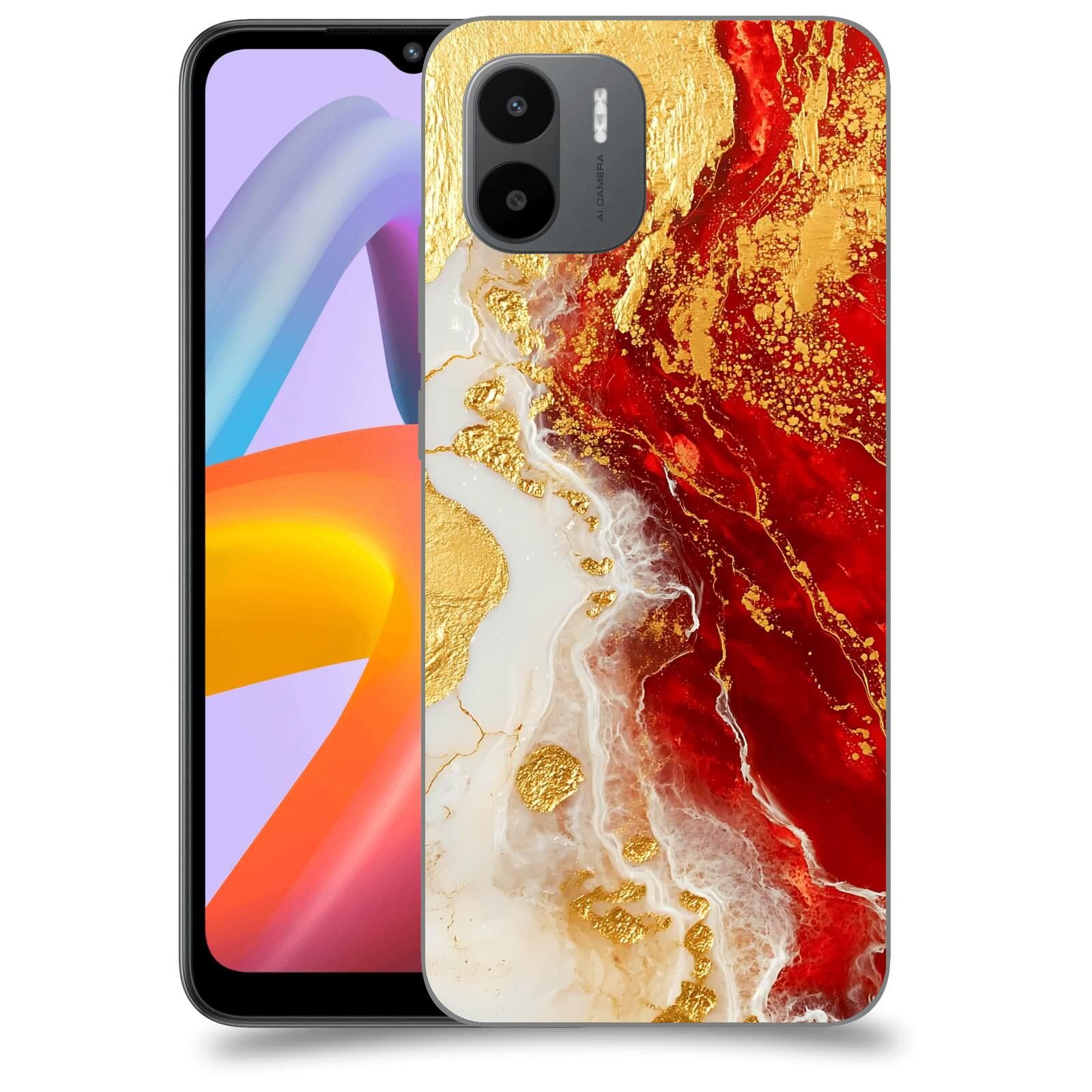 ACOVER Kryt na mobil Xiaomi Redmi A2+ - Golden Blood III