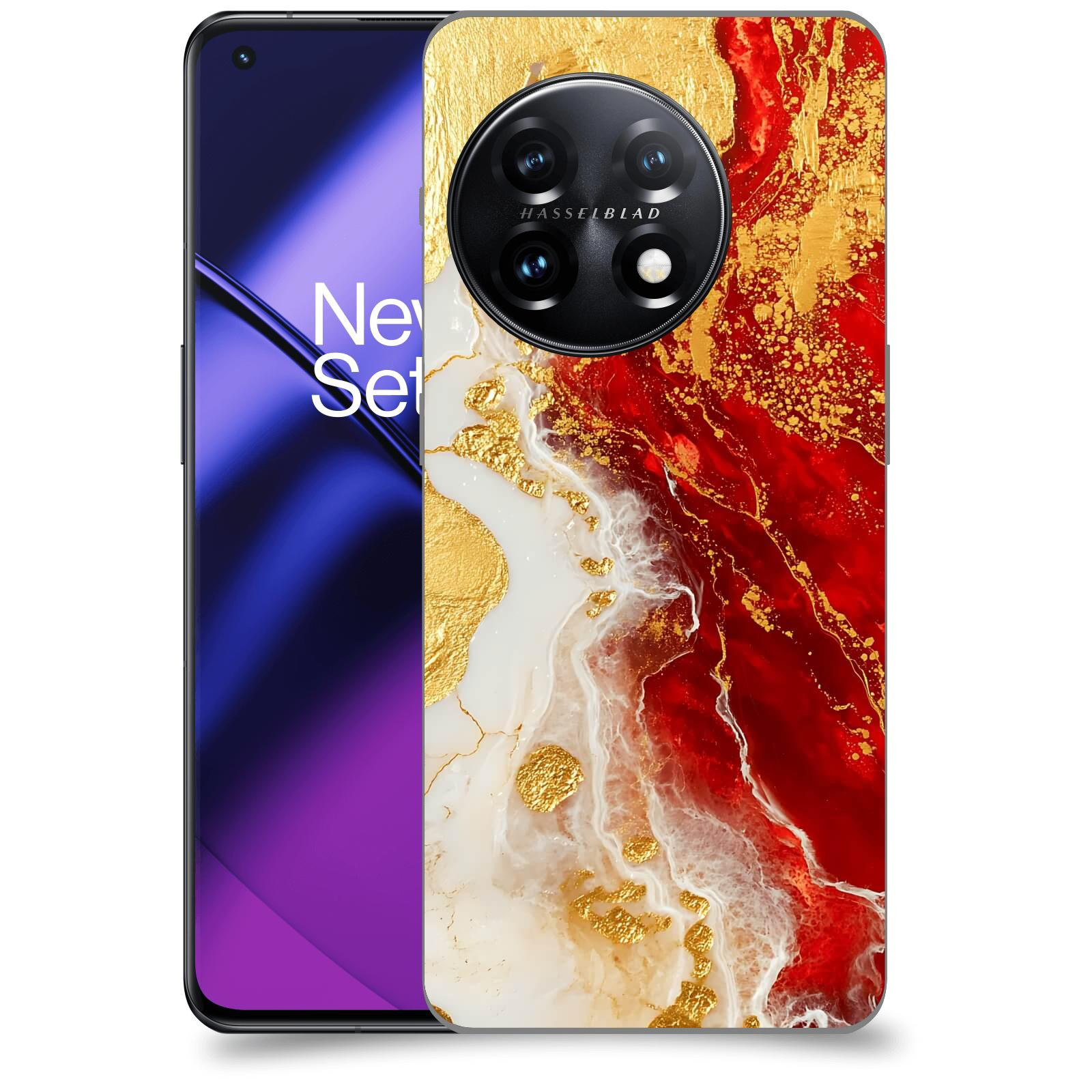 ACOVER Kryt na mobil OnePlus 11 5G - Golden Blood III