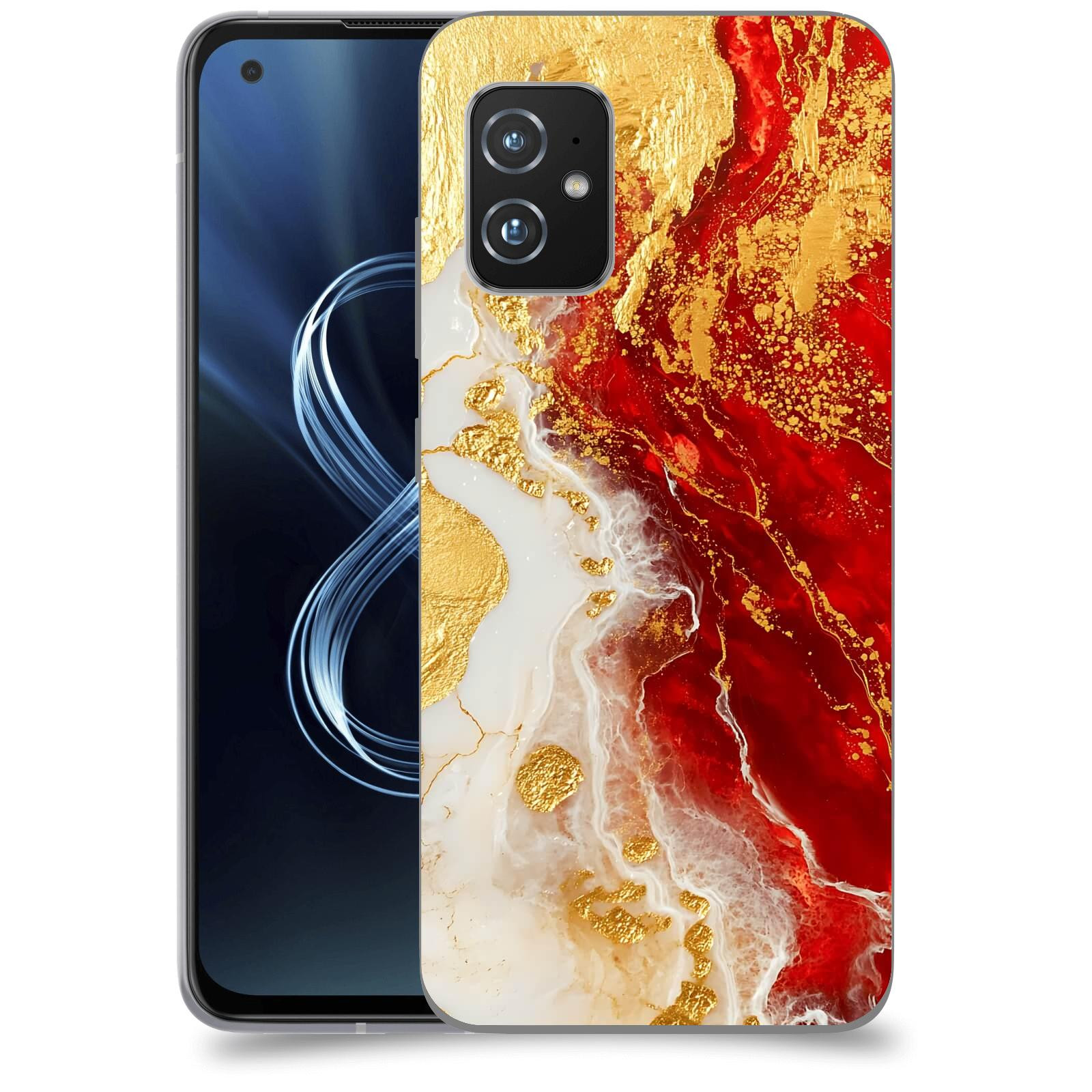 ACOVER Kryt na mobil Honor Magic5 Lite 5G - Golden Blood III