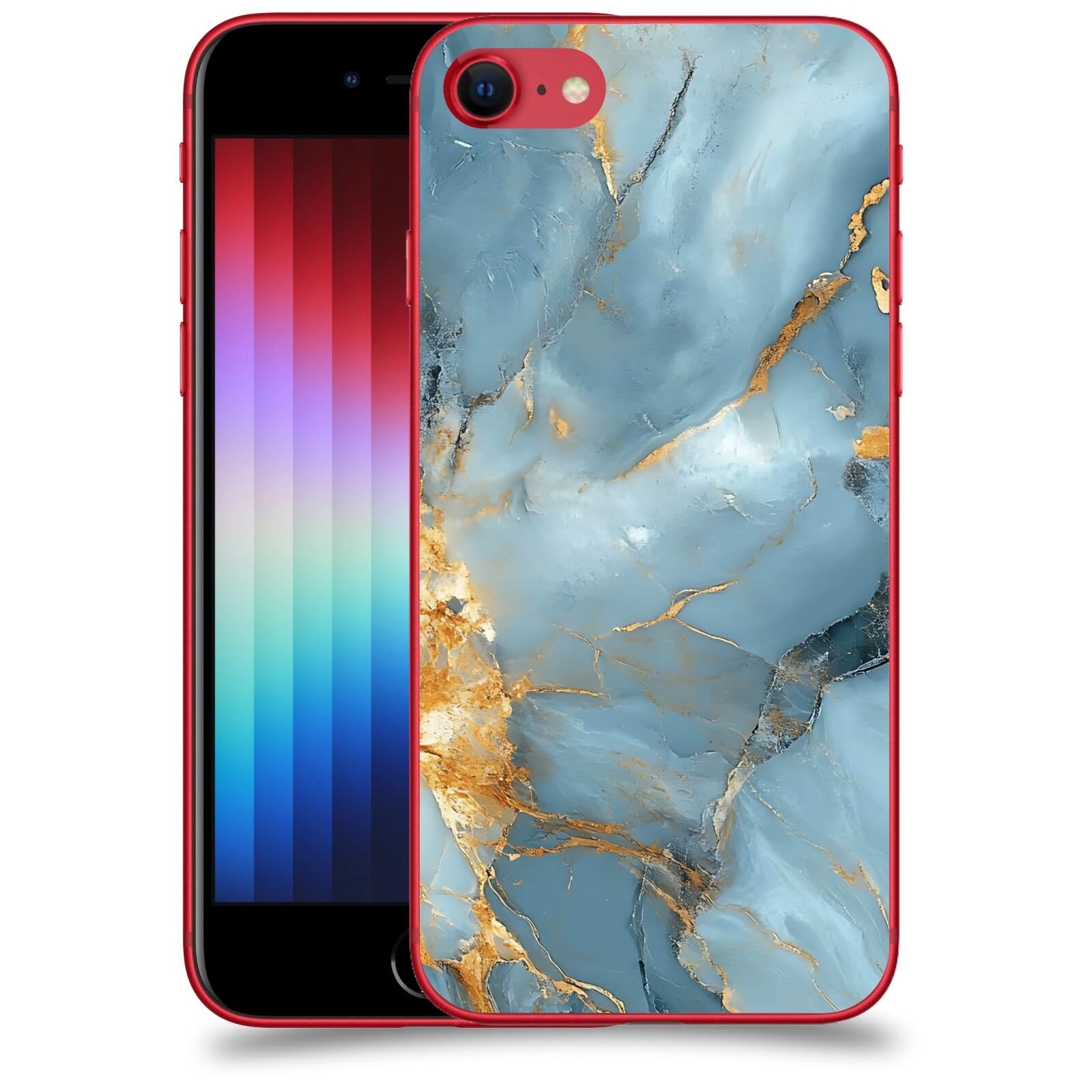 ACOVER Kryt na mobil Apple iPhone SE 2022 - Ice Marble I