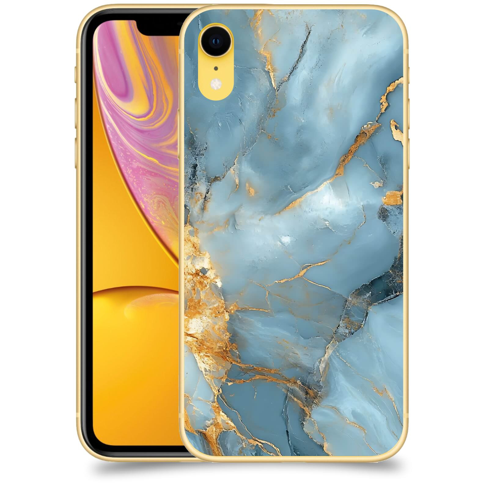 ACOVER Kryt na mobil Apple iPhone XR - Ice Marble I