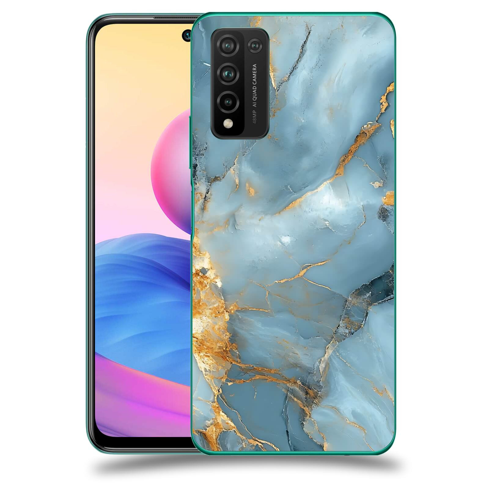 ACOVER Kryt na mobil Honor 10X Lite - Ice Marble I