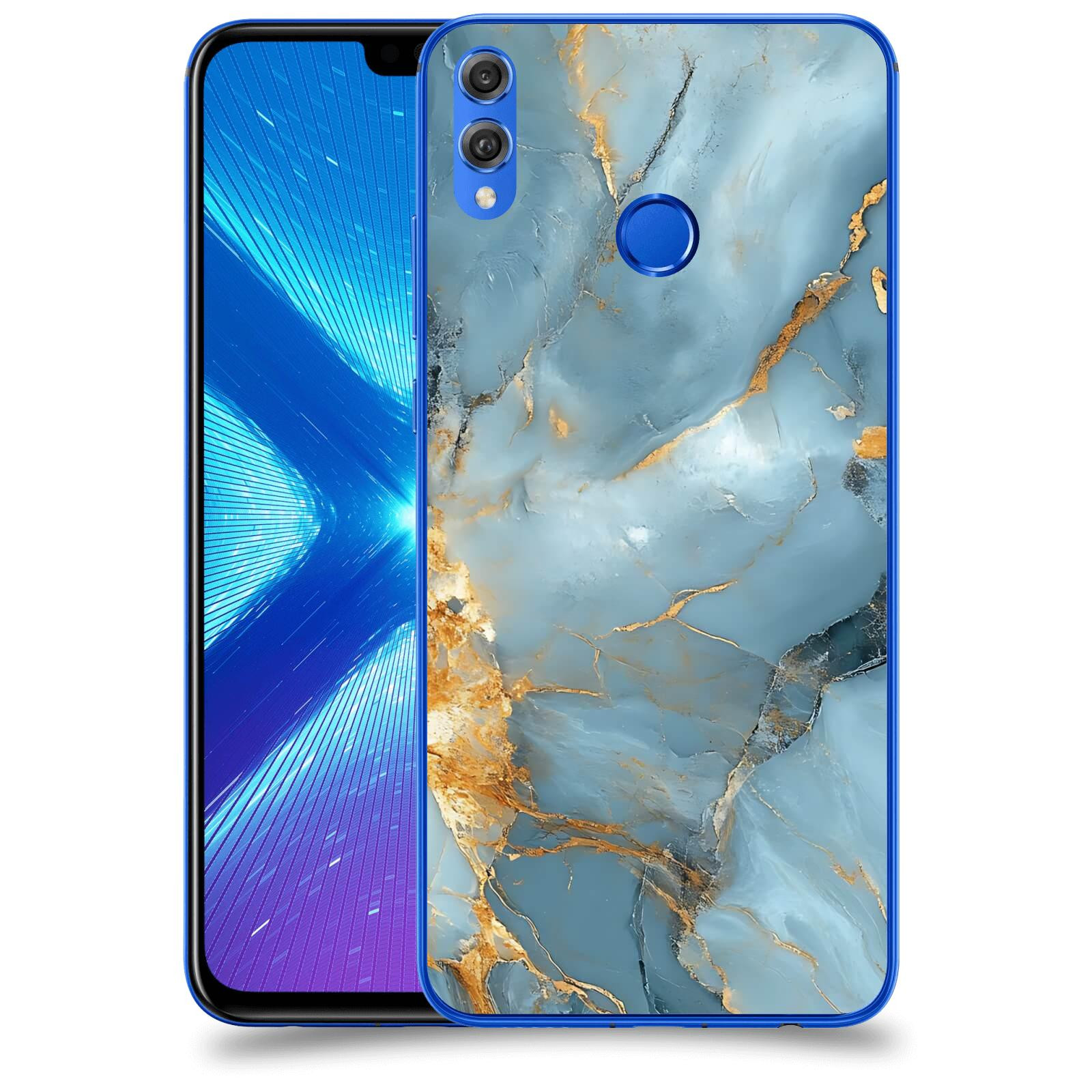 ACOVER Kryt na mobil Honor 8X - Ice Marble I