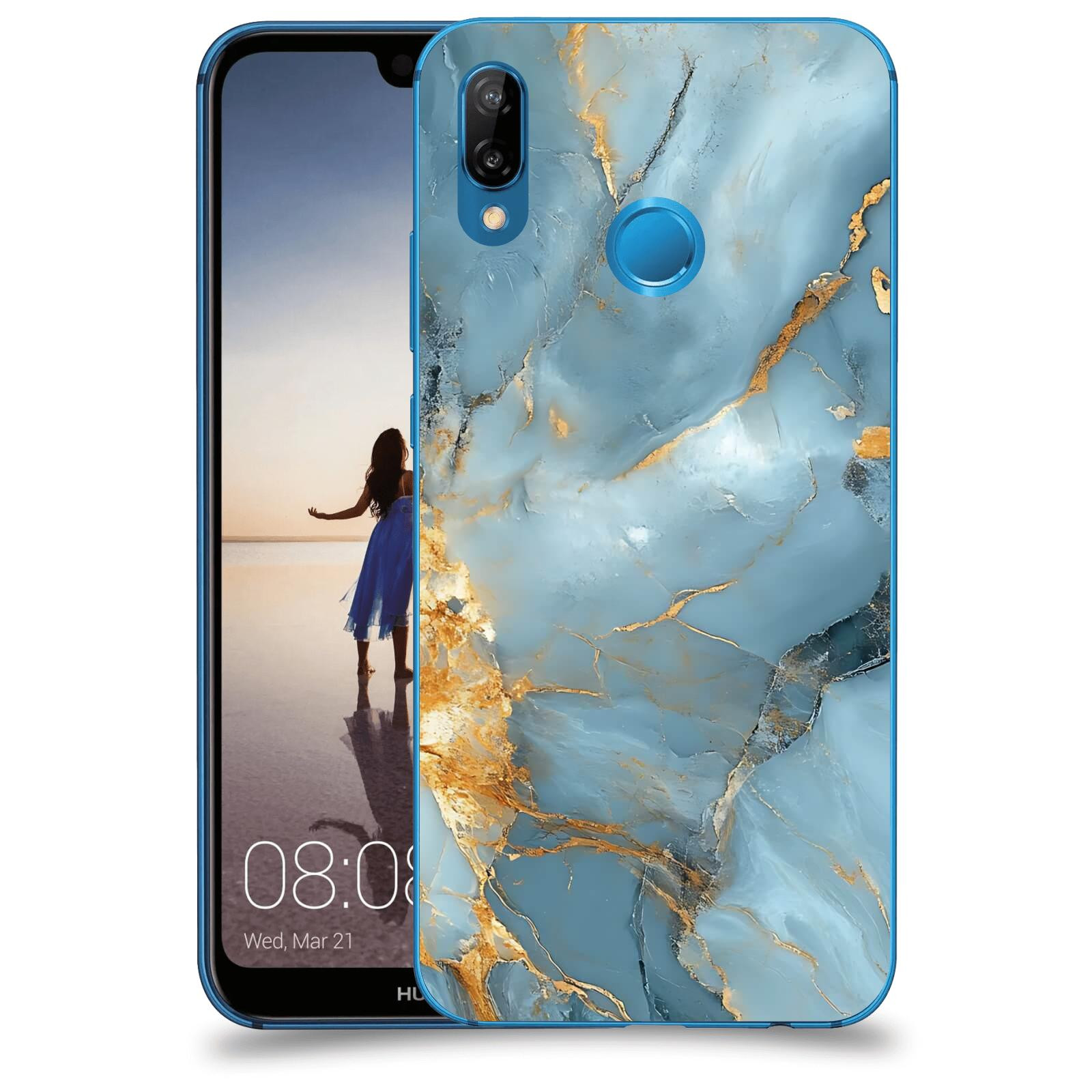 ACOVER Kryt na mobil Huawei P20 Lite - Ice Marble I