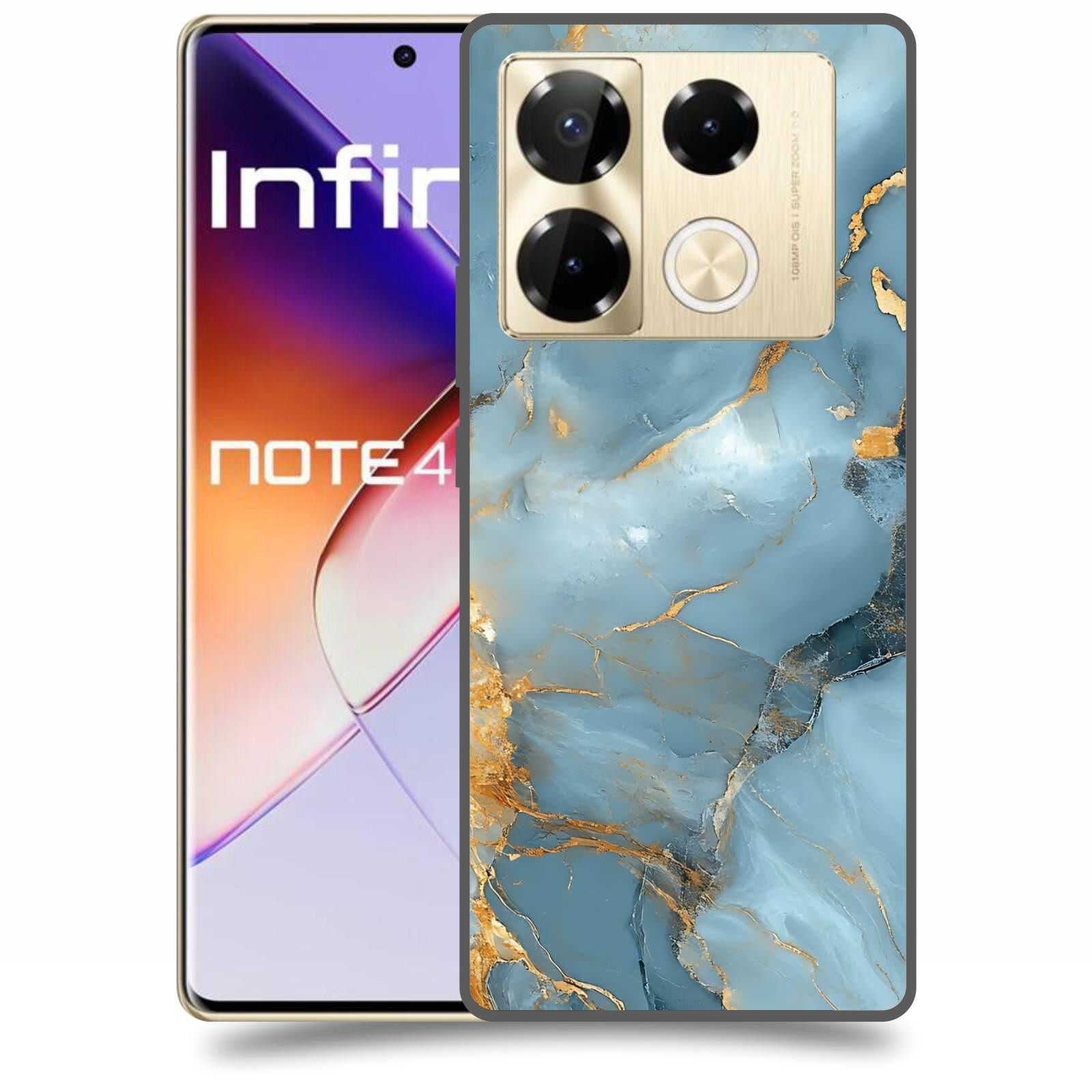 ACOVER Kryt na mobil Infinix Note 40 PRO - Ice Marble I