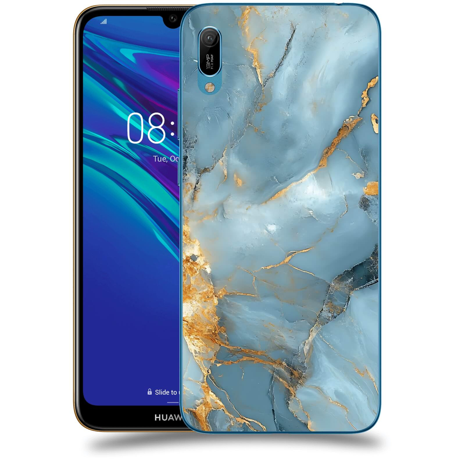 ACOVER Kryt na mobil Huawei Y6 2019 - Ice Marble I