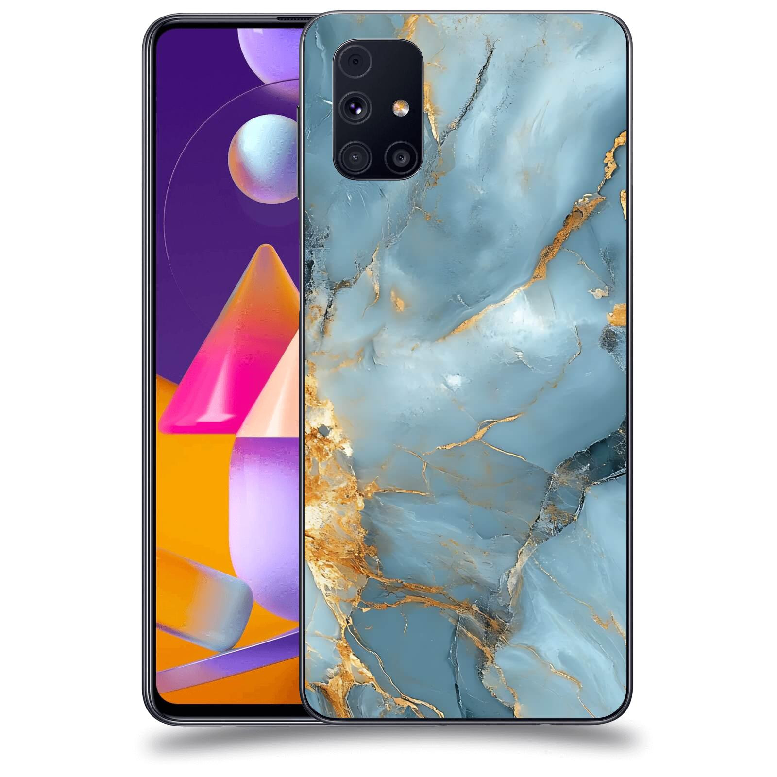 ACOVER Kryt na mobil Samsung Galaxy M31s - Ice Marble I