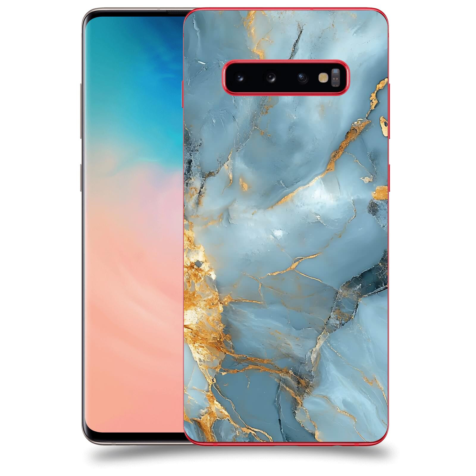 ACOVER Kryt na mobil Samsung Galaxy S10 Plus G975 - Ice Marble I
