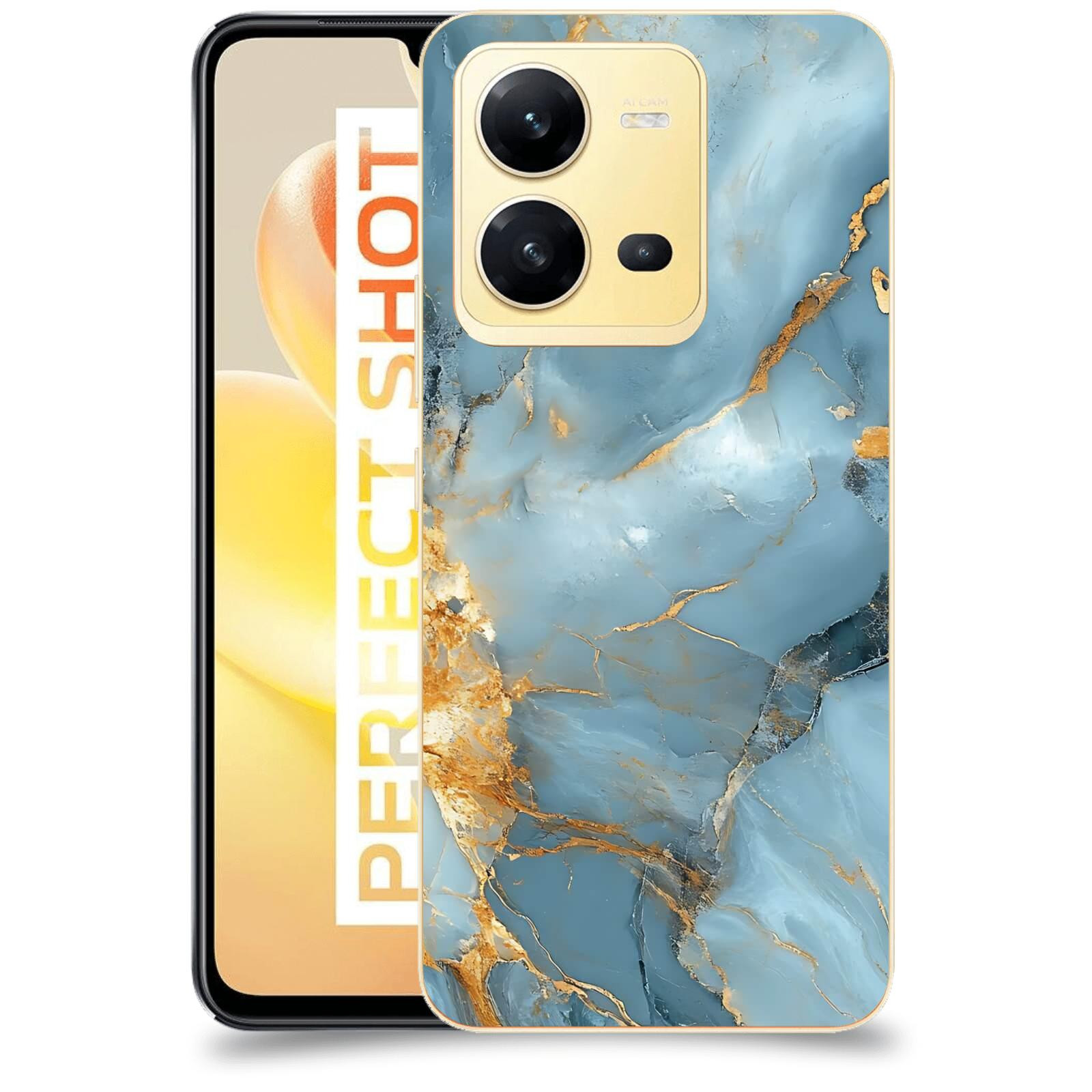 ACOVER Kryt na mobil Vivo X80 Lite - Ice Marble I