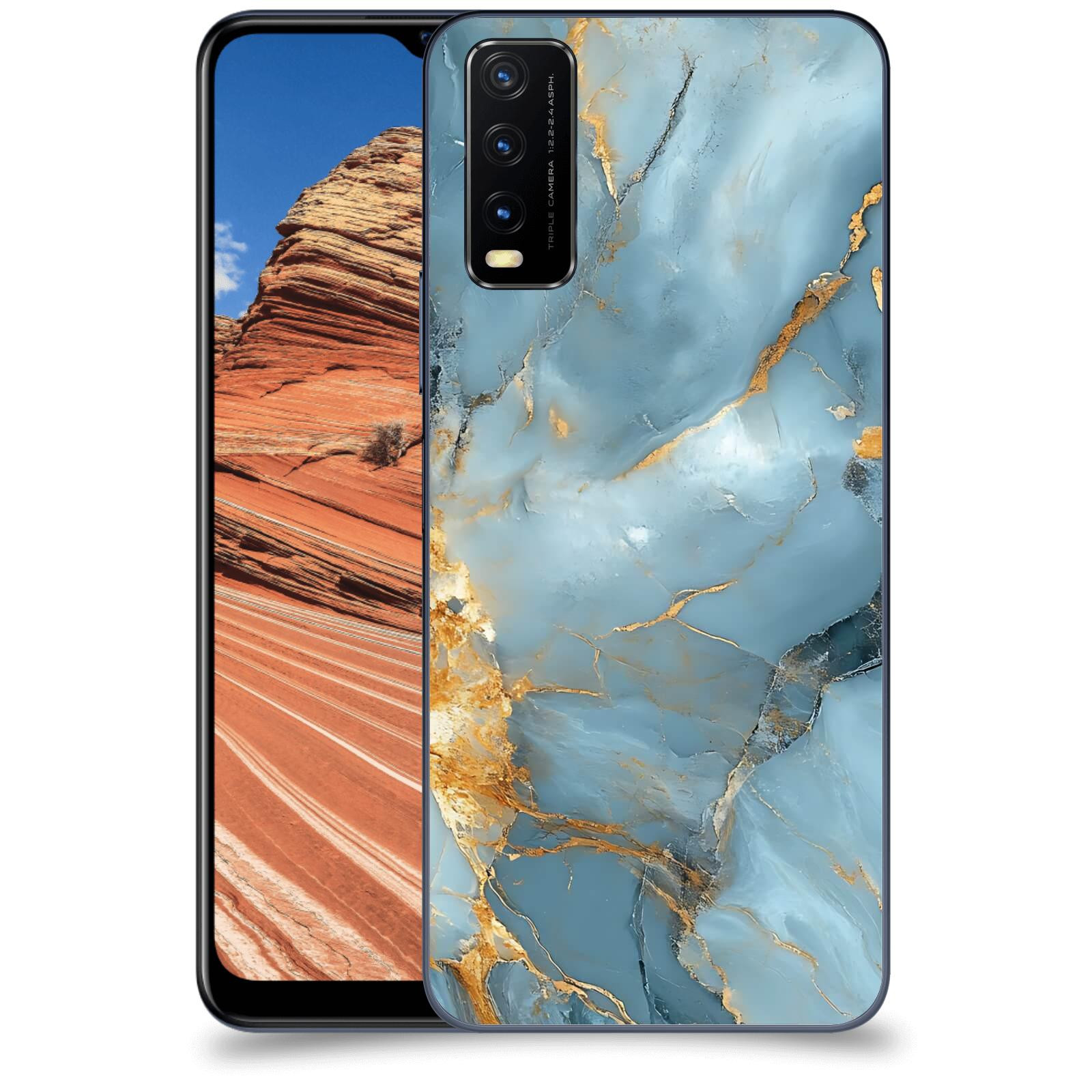 ACOVER Kryt na mobil Vivo Y20s - Ice Marble I