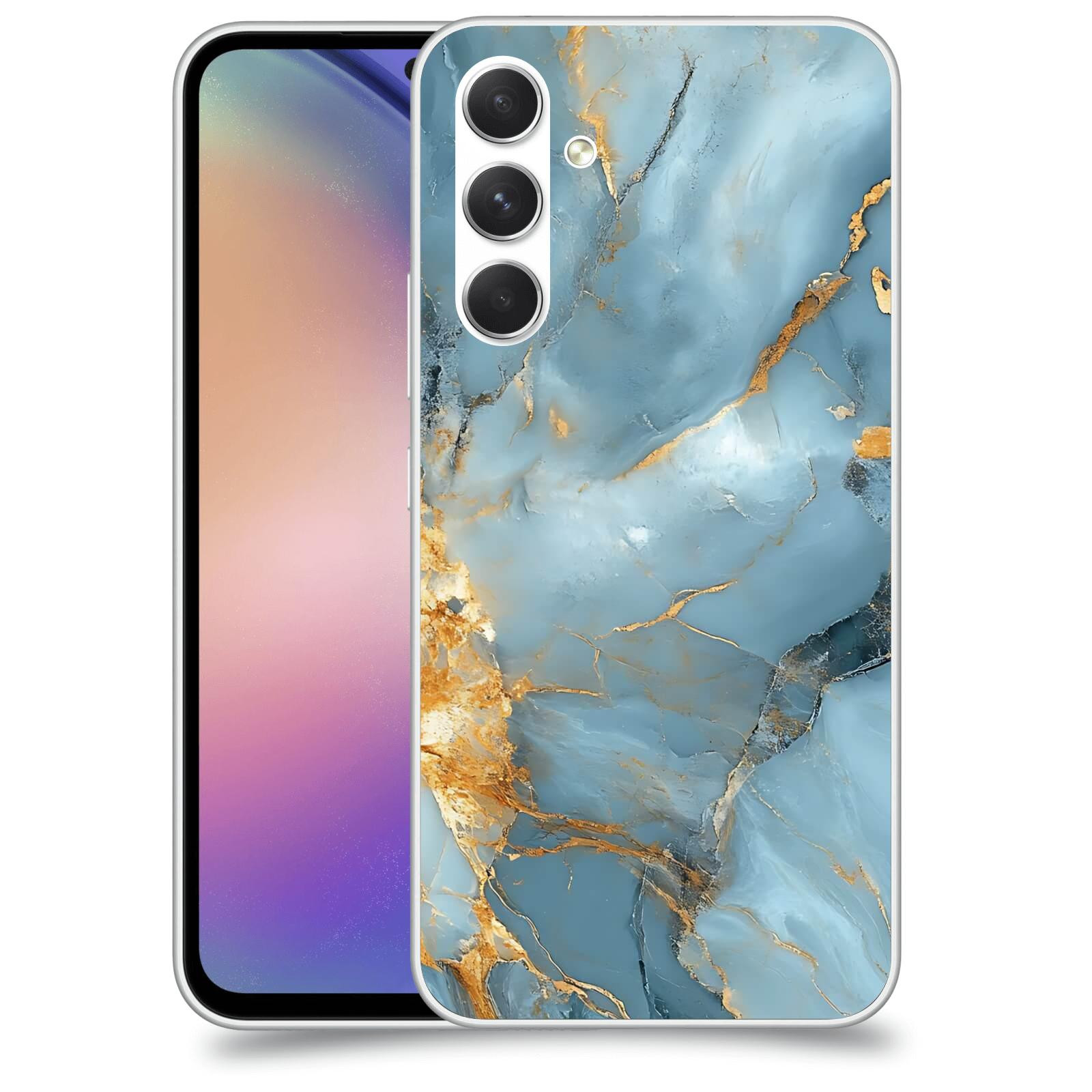 ACOVER Kryt na mobil Samsung Galaxy M54 5G - Ice Marble I