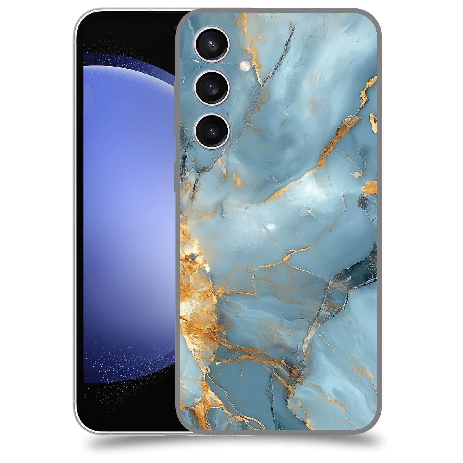 ACOVER Kryt na mobil Samsung Galaxy S23 FE - Ice Marble I