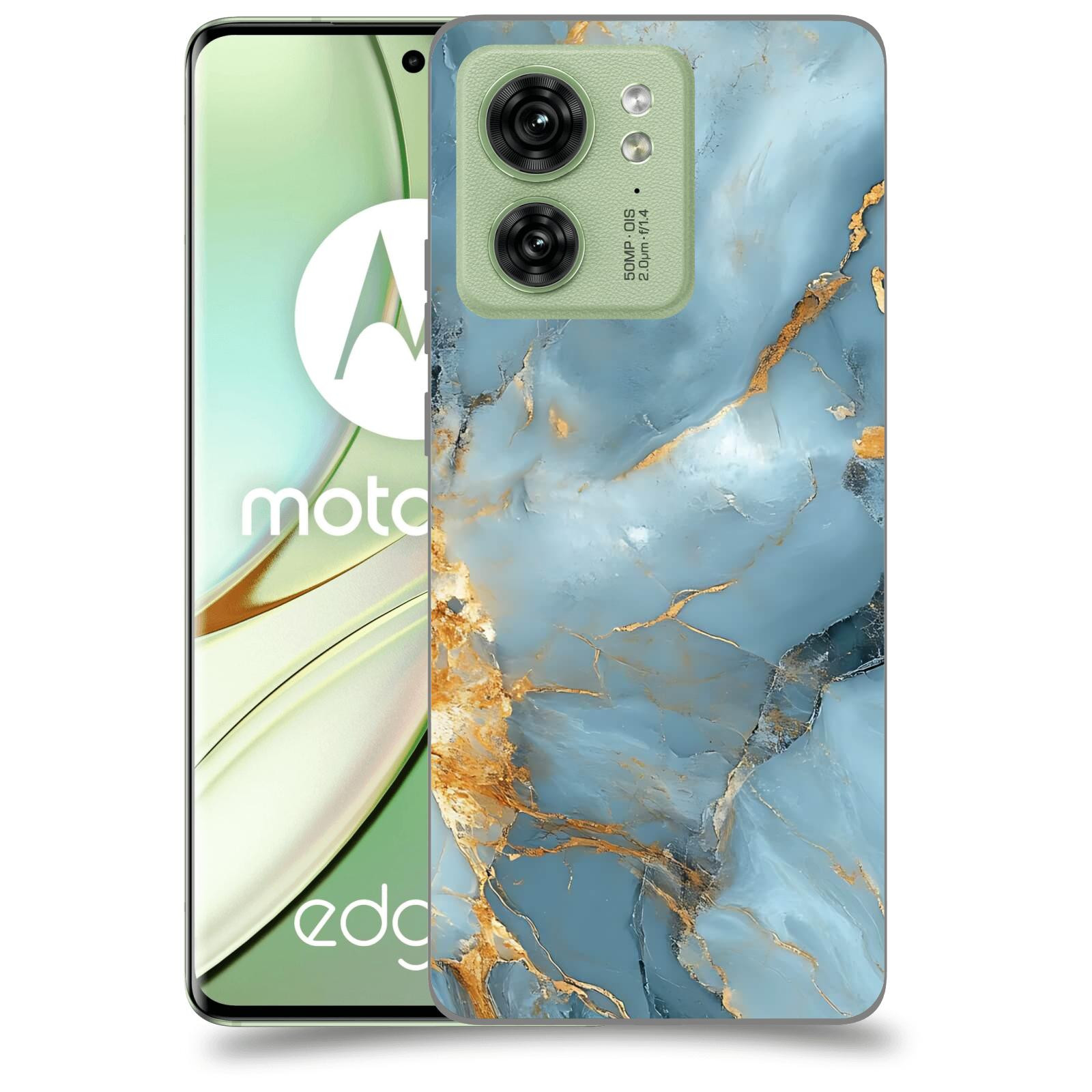 ACOVER Kryt na mobil Motorola EDGE 40 5G - Ice Marble I