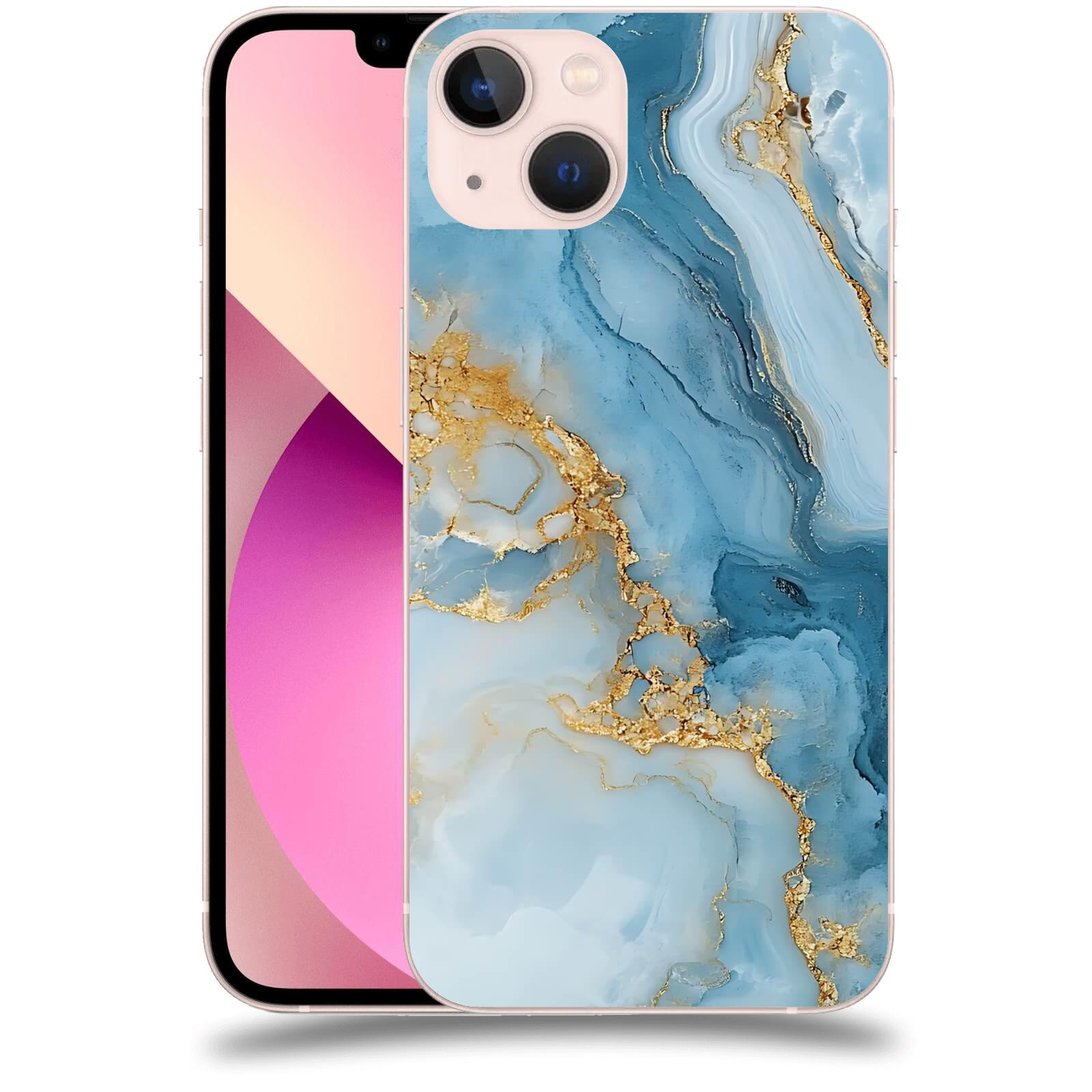 ACOVER Kryt na mobil Apple iPhone 13 - Ice Marble II
