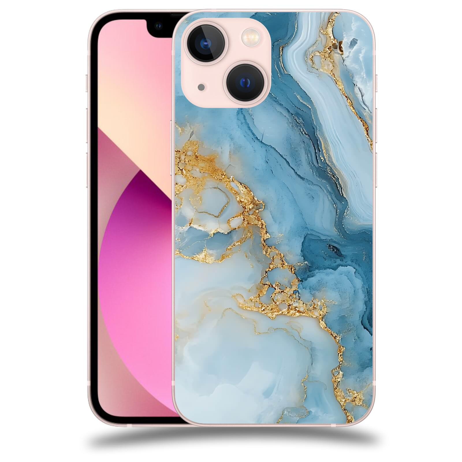 ACOVER Kryt na mobil Apple iPhone 13 mini - Ice Marble II