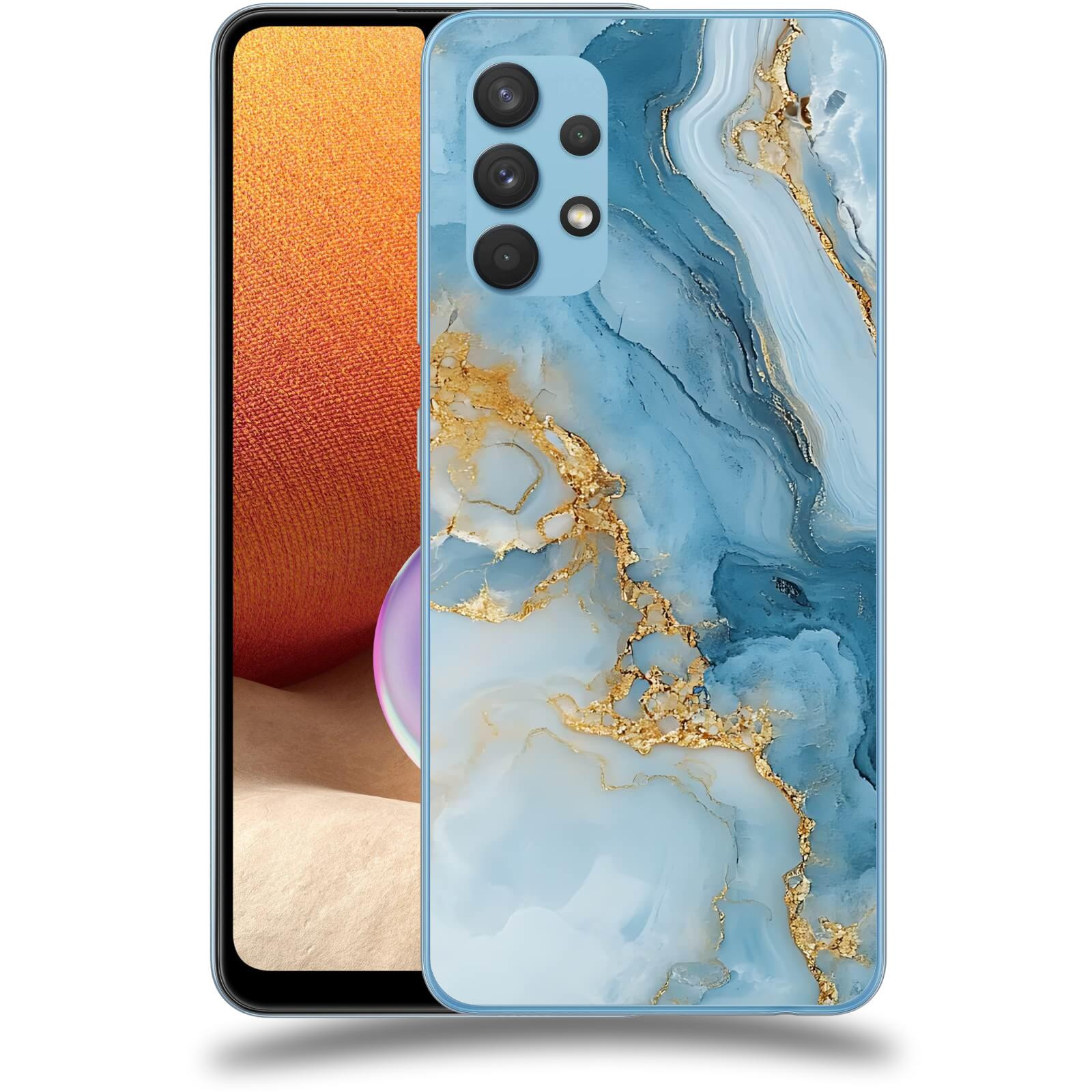 ACOVER Kryt na mobil Samsung Galaxy A32 4G SM-A325F - Ice Marble II