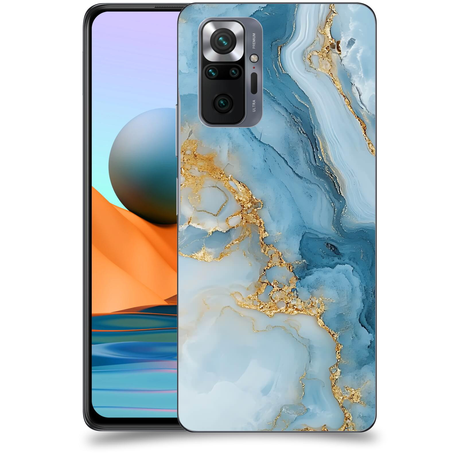 ACOVER Kryt na mobil Xiaomi Redmi Note 10 Pro - Ice Marble II