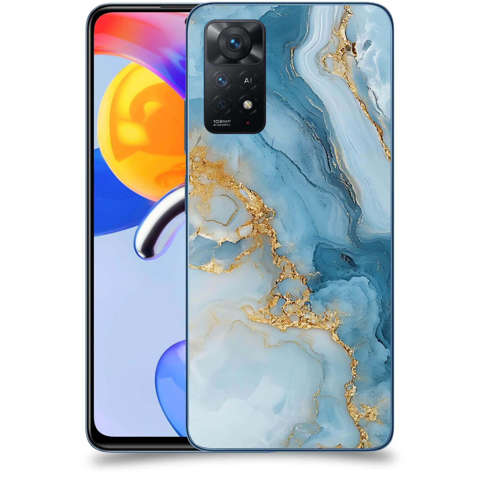 ACOVER Kryt na mobil Xiaomi Redmi Note 11 Pro 5G - Ice Marble II