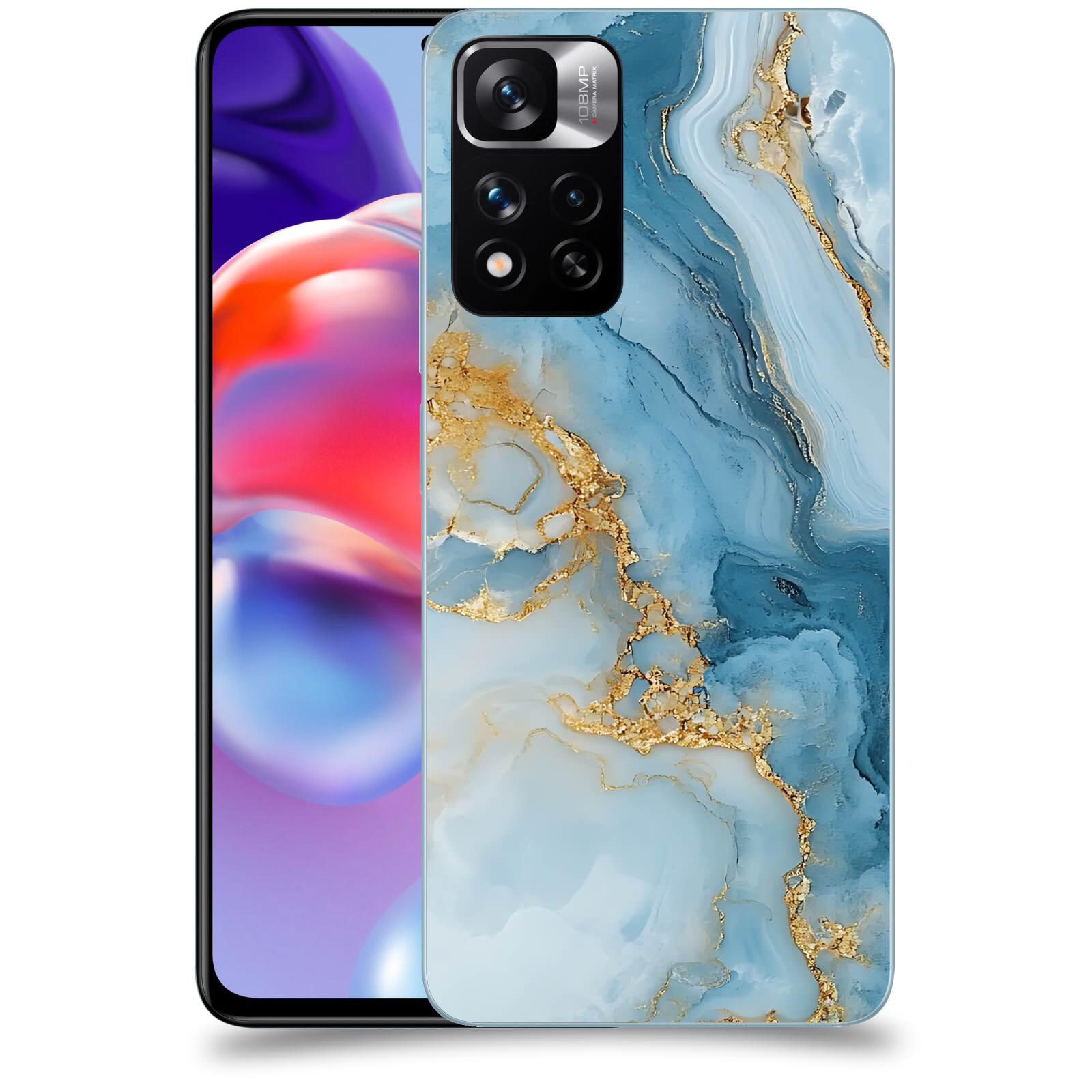ACOVER Kryt na mobil Xiaomi Redmi Note 11 Pro+ 5G - Ice Marble II