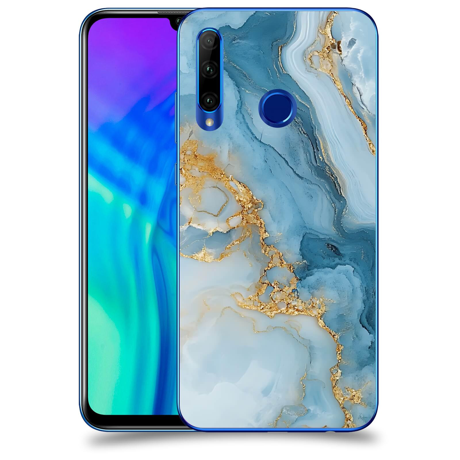 ACOVER Kryt na mobil Honor 20 Lite - Ice Marble II