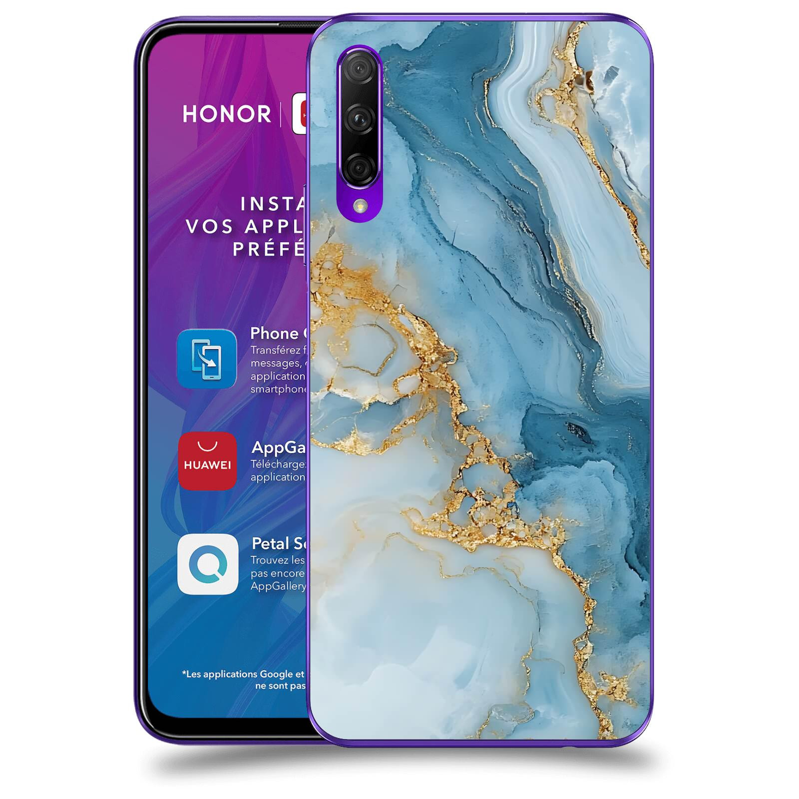ACOVER Kryt na mobil Honor 9X Pro - Ice Marble II